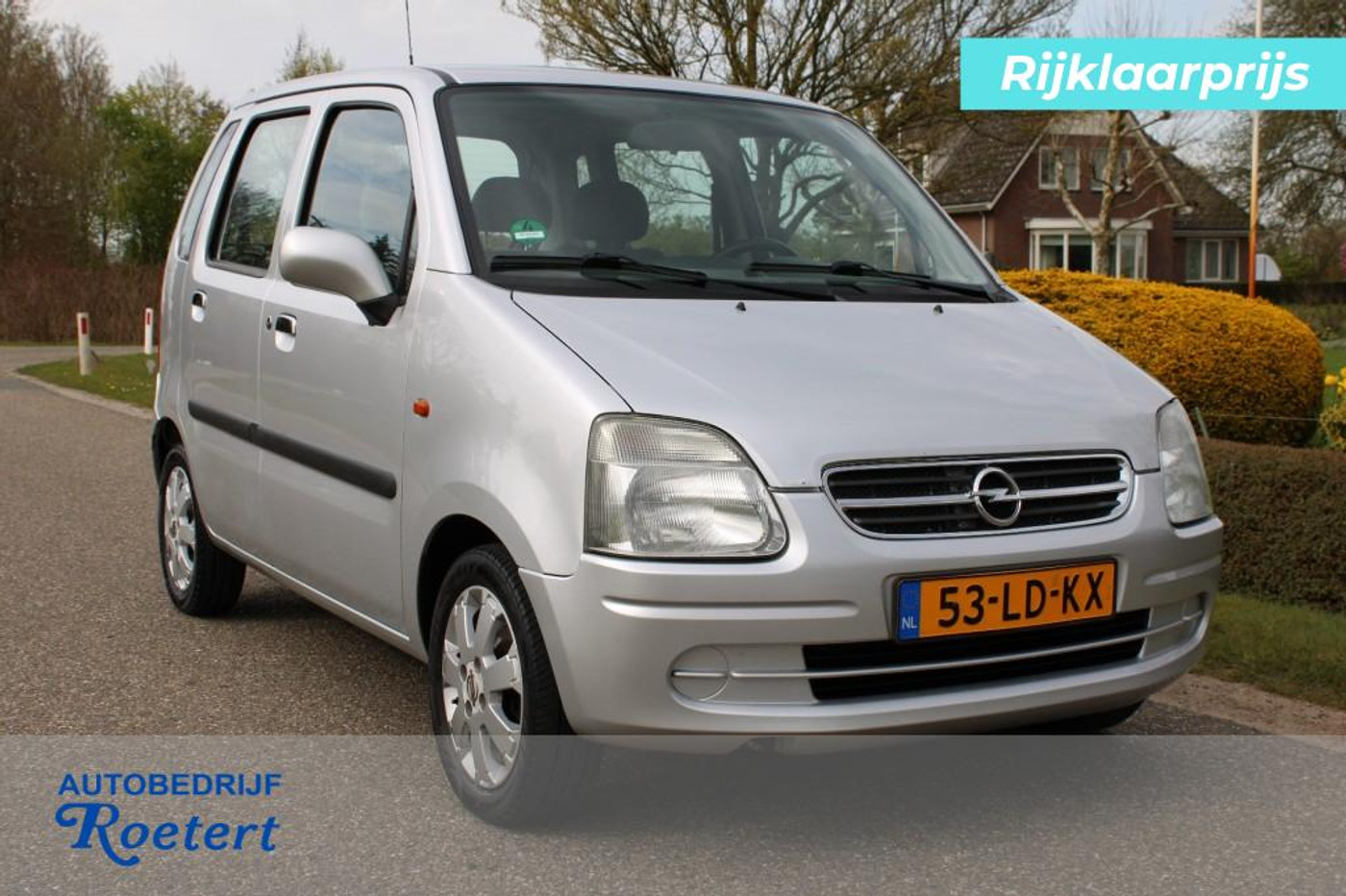 Opel Agila 1.2-16V Star Edition 75pk Lichtmet.velgen/APK 2002 - voorkant