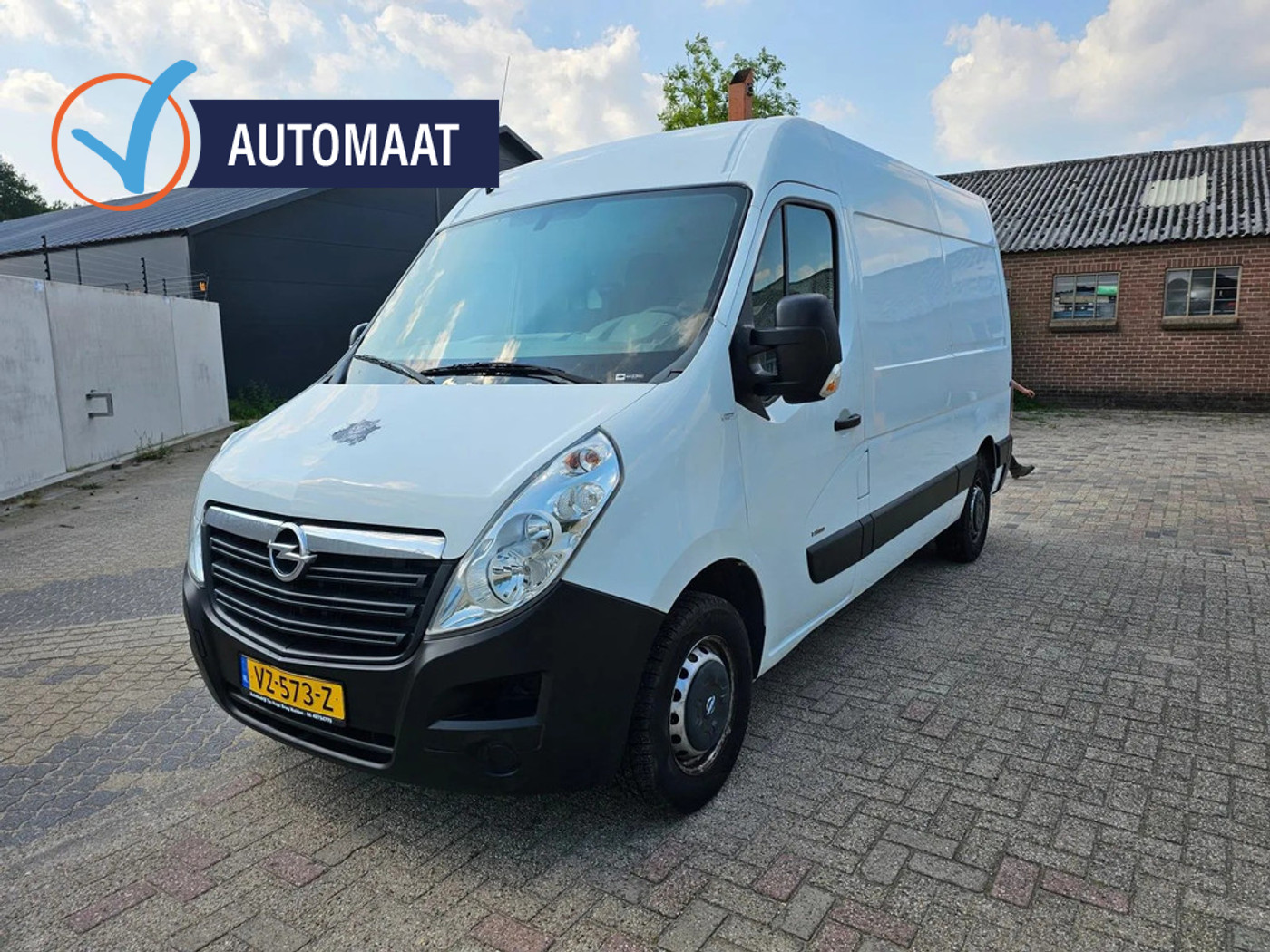 Opel Movano L2H2 3500 2.3 CDTi 125 2016 - voorkant
