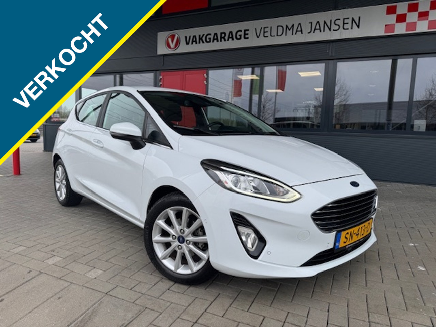 Ford Fiesta 1.0 EcoBoost Titanium 2018 - voorkant