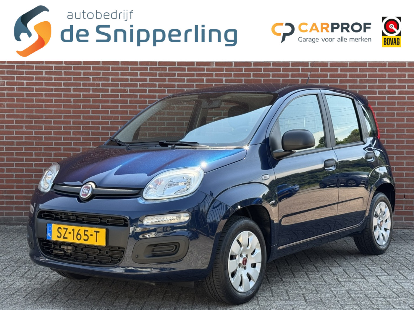 Fiat Panda 0.9 TwinAir Popstar 80PK AIRCO 5DRS NAP 2018 - voorkant