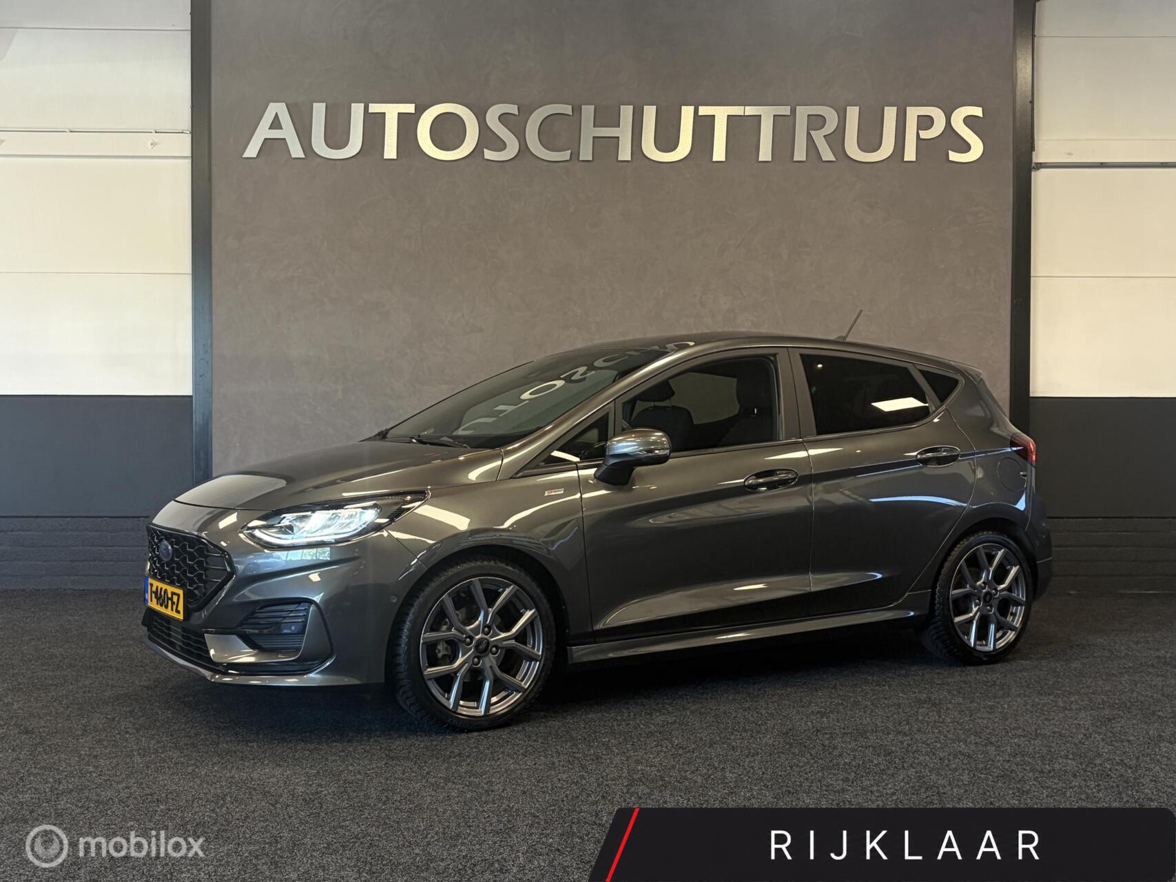 Ford Fiesta 1.0 EcoBoost Hybrid ST-Line X 1E EIG / DEALER O.H. / STOELVERW. / STUURVERW. / KEYLESS / NETTE AUTO! / 2023 - voorkant