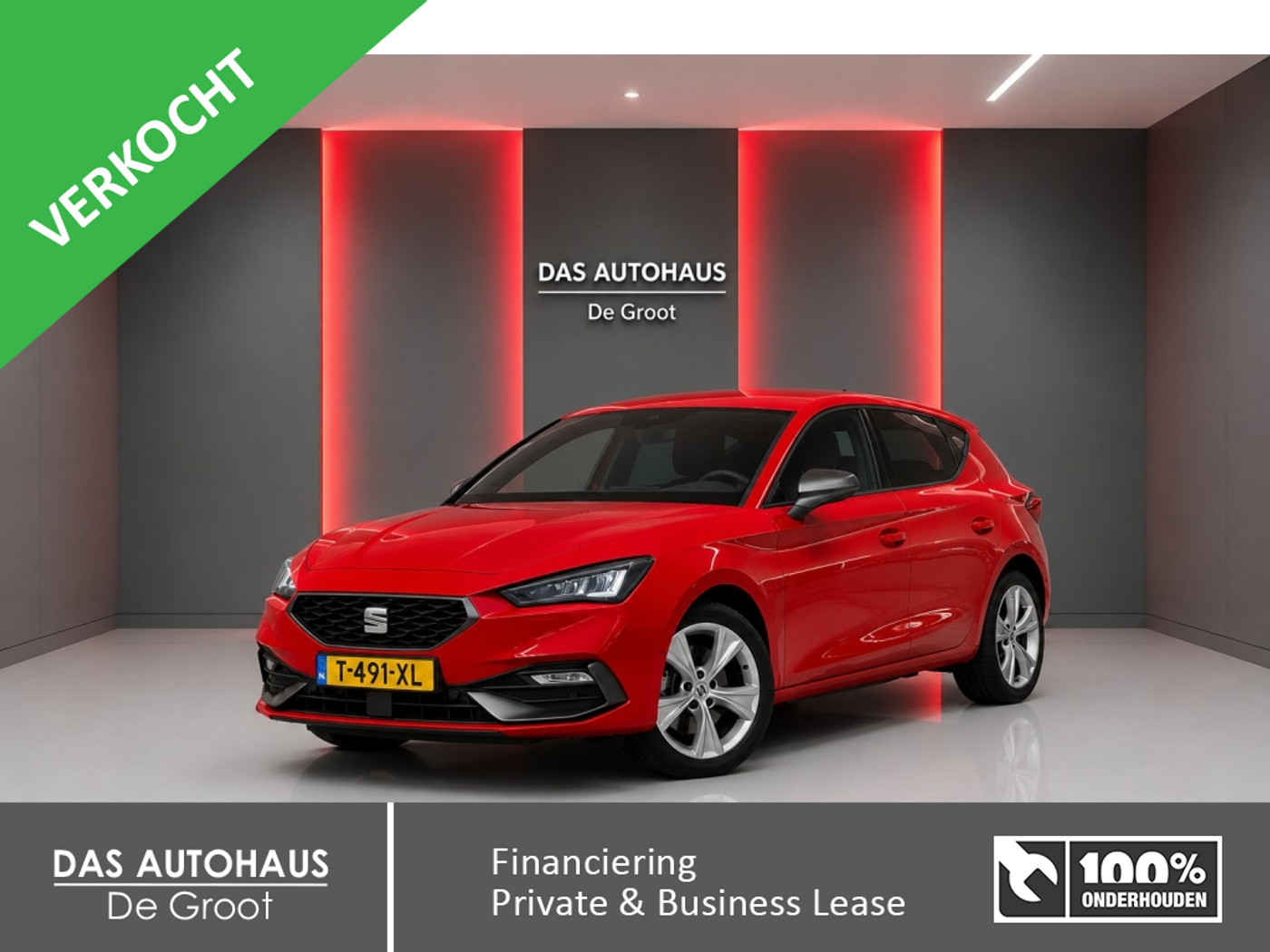 Seat Leon 1.4 TSI 204pk eHybrid PHEV FR | Camera | Navi | Climate | Cruise 2020 - voorkant