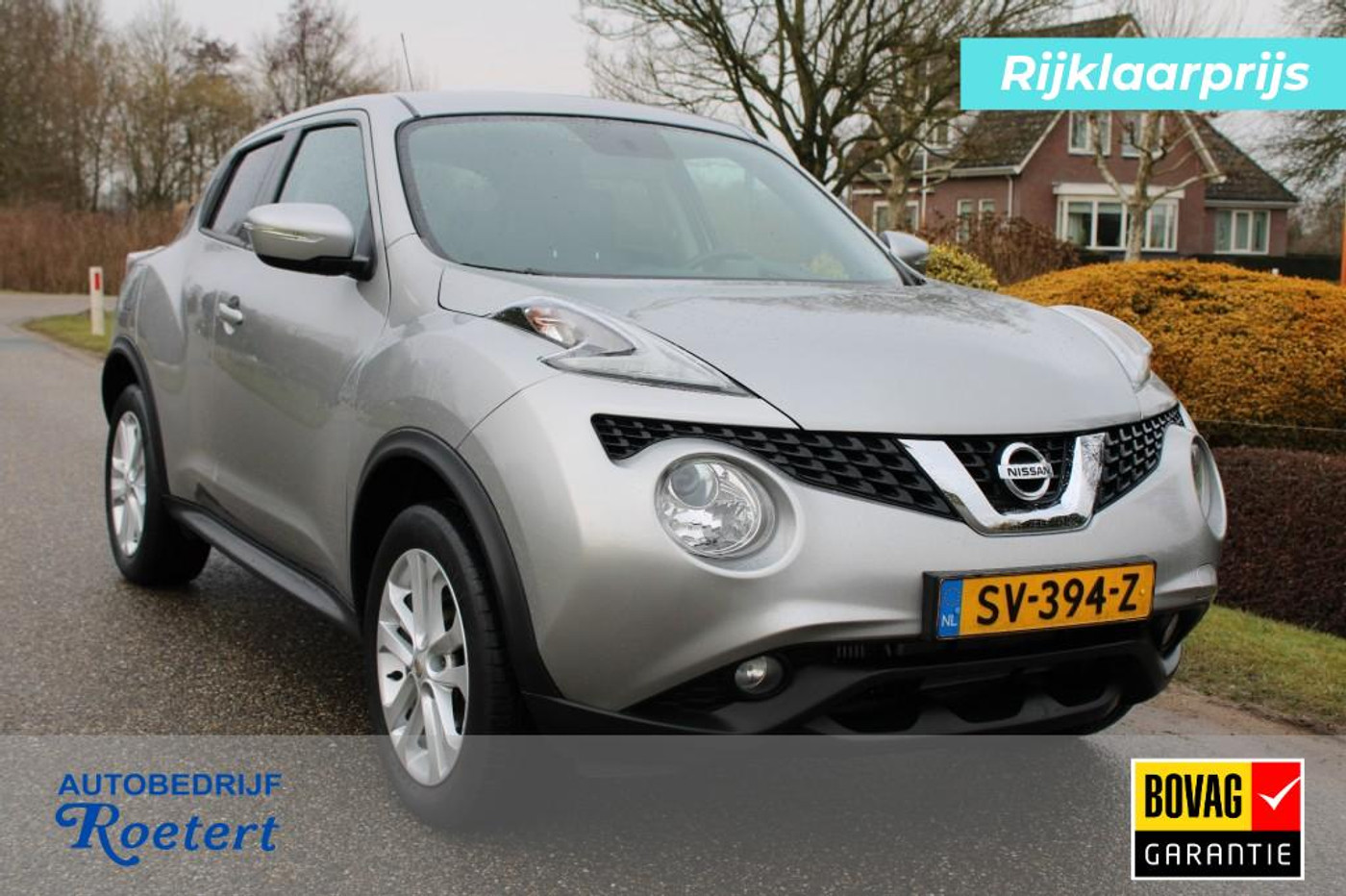 Nissan Juke 1.2 DIG-T 116pk S/S Acenta ECC/Cruise/Navi/Camera/1e eigenaar 2018 - voorkant