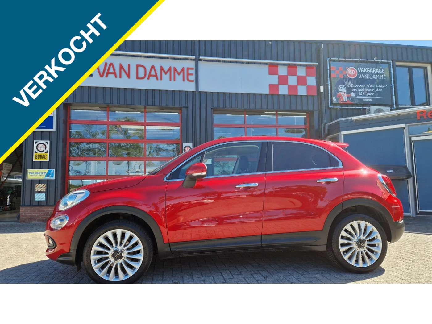 Fiat Fiat 500x 1.4 T M-Air Lounge 2015 - voorkant