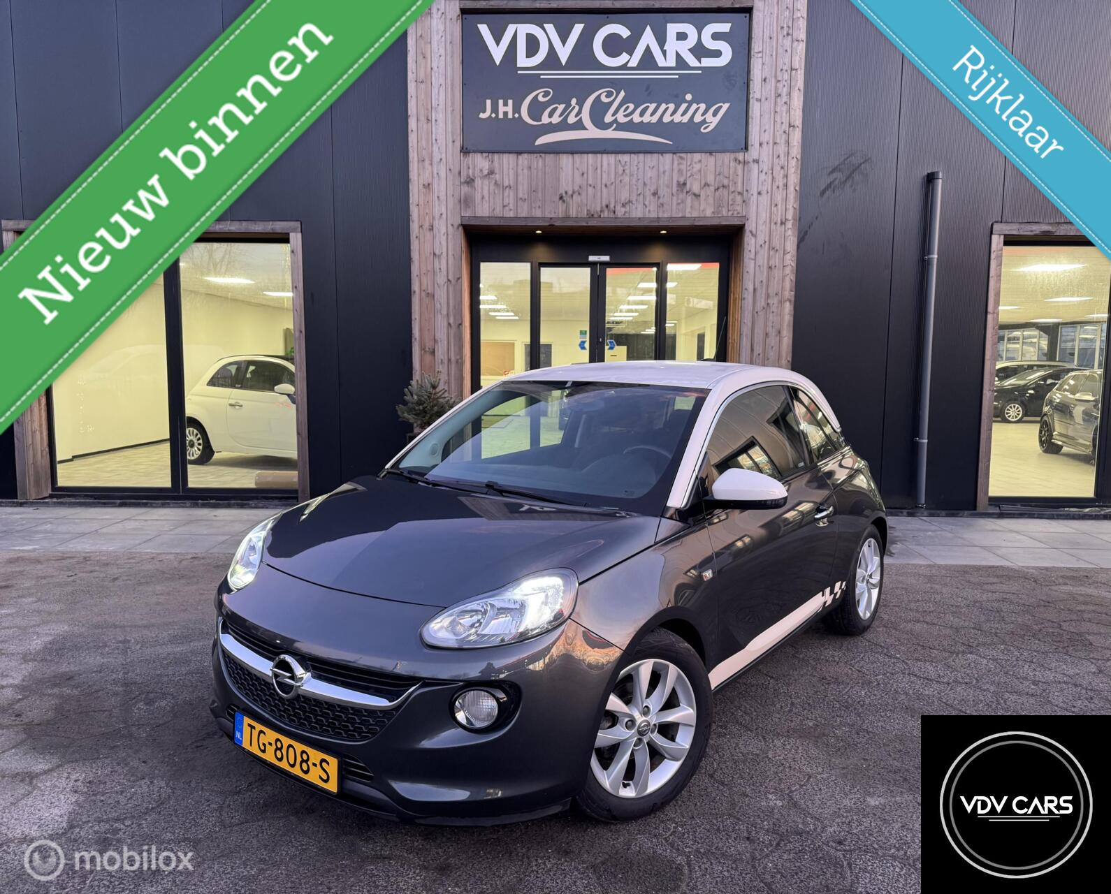 Opel Adam 1.0 Turbo Jam Fav. | Airco | Cruise | LED | DAB | PDC 2018 - voorkant