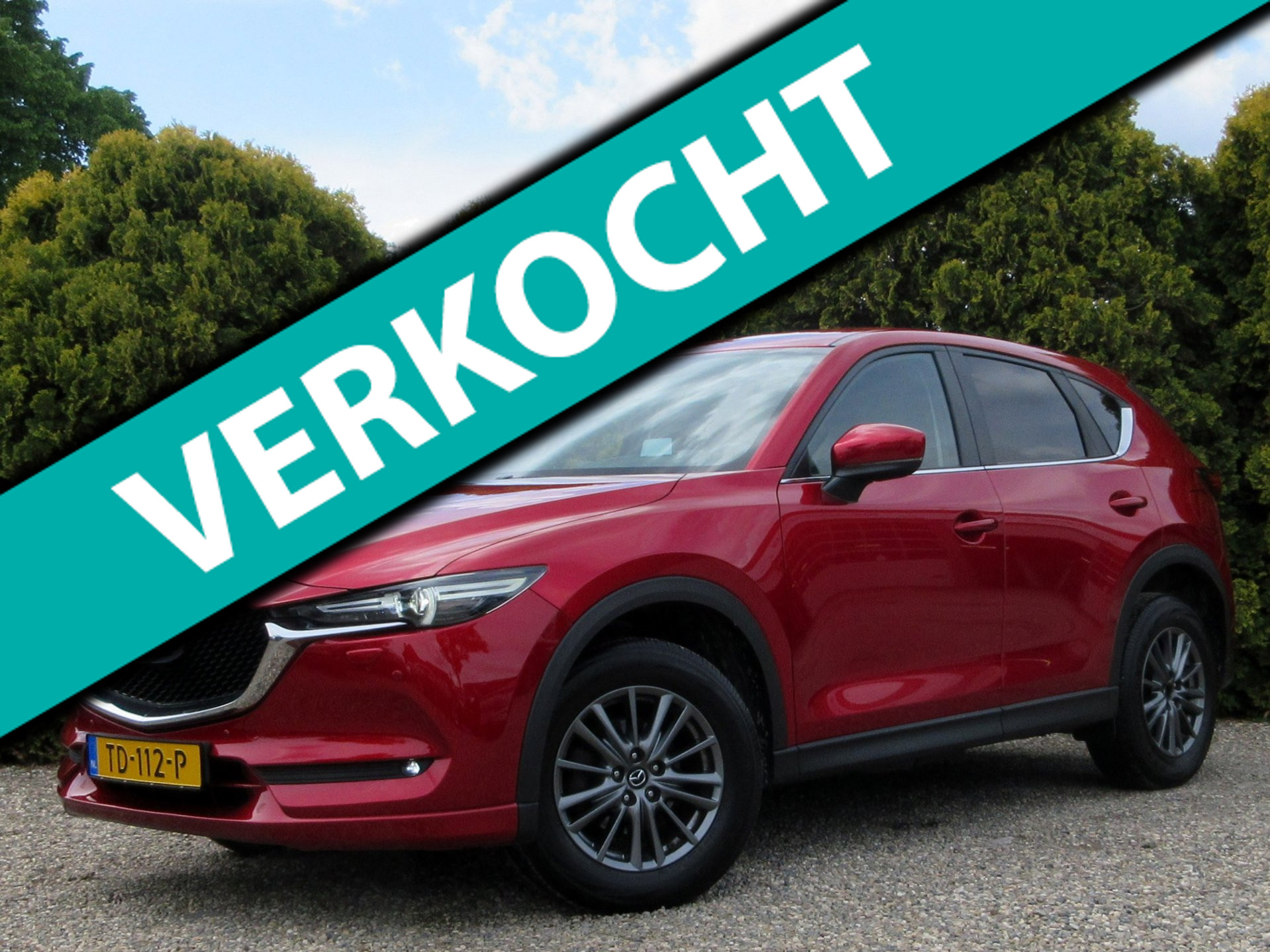 Mazda Mazda Cx-5 2.0 SkyActiv-G 165 Automaat*Navi*Camera*Trekhaak* 2018 - voorkant