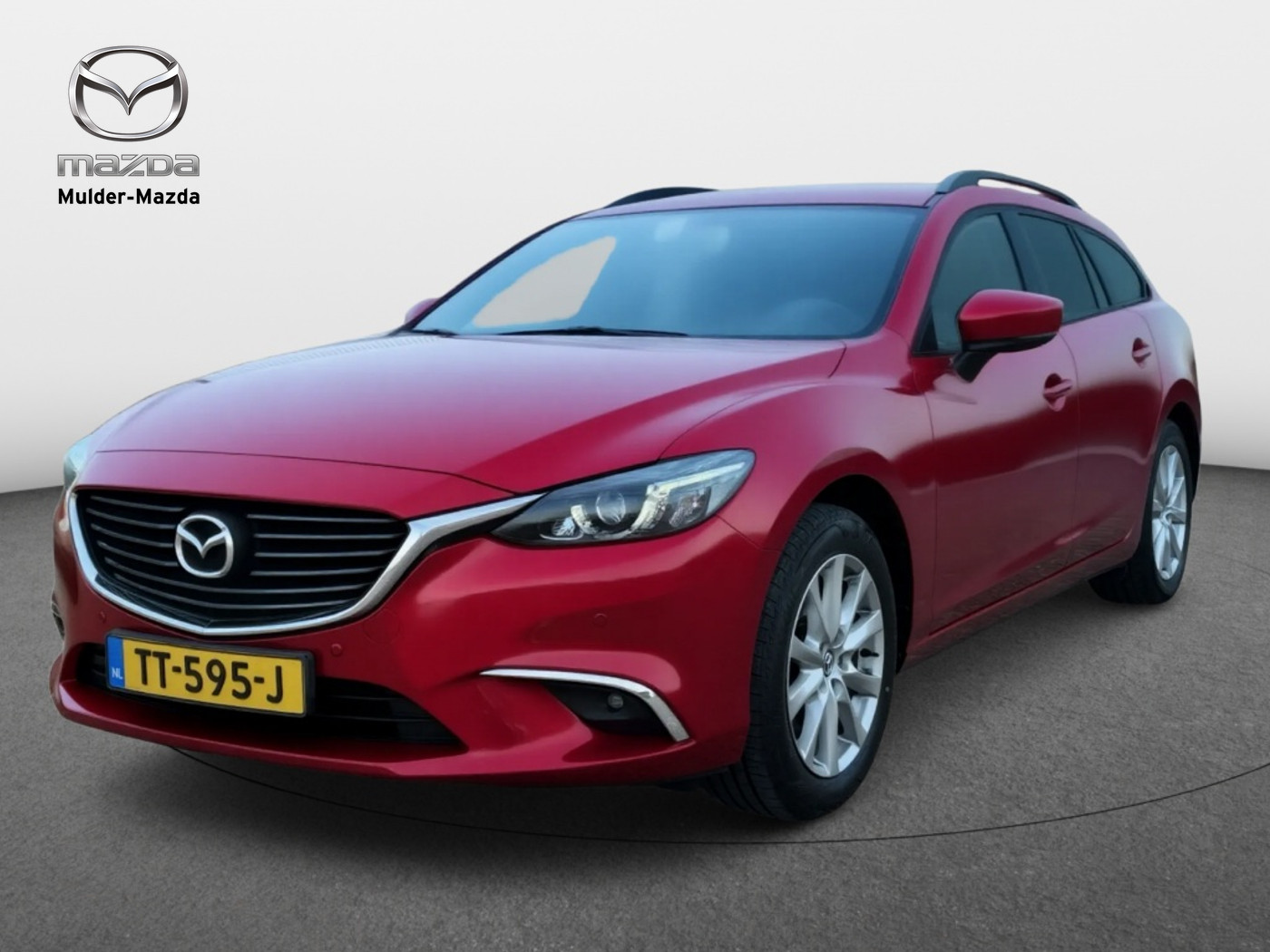 Mazda Mazda6 2.0 SAG 165 Drive Aut. | Leder | Bose audio | Stoelverwarming 2018 - voorkant