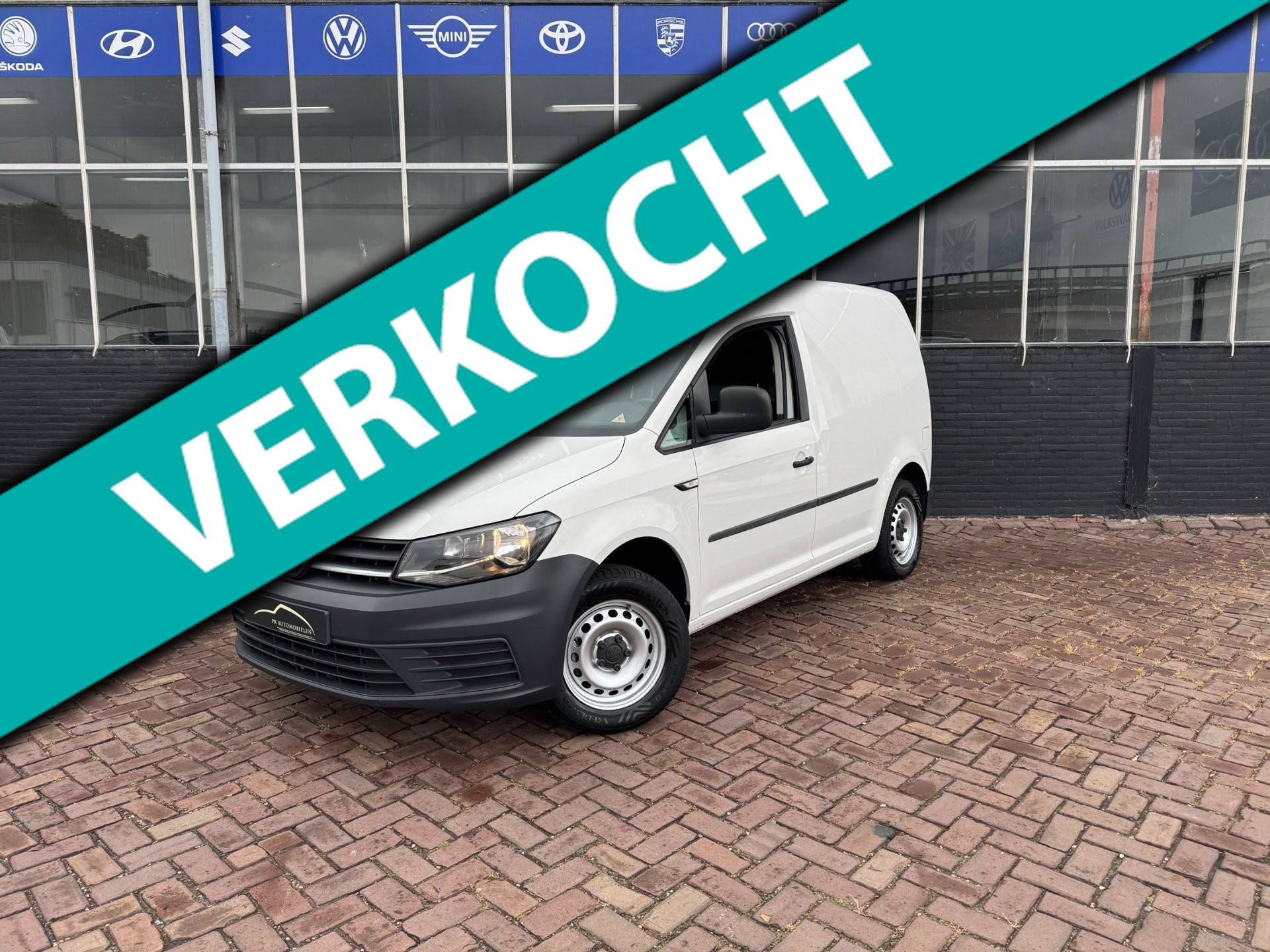 Volkswagen Caddy 2.0 TDI L1H1 BMT Trendline **AIRCO + TREKHAAK** 2018 - voorkant