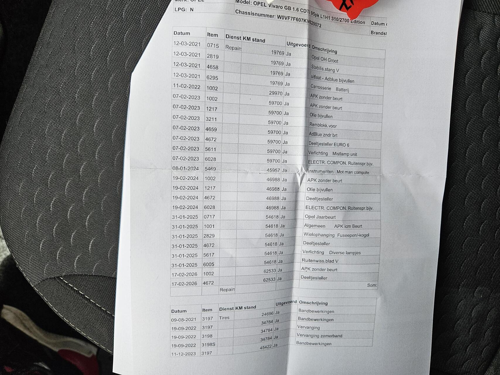 Foto van Opel Vivaro