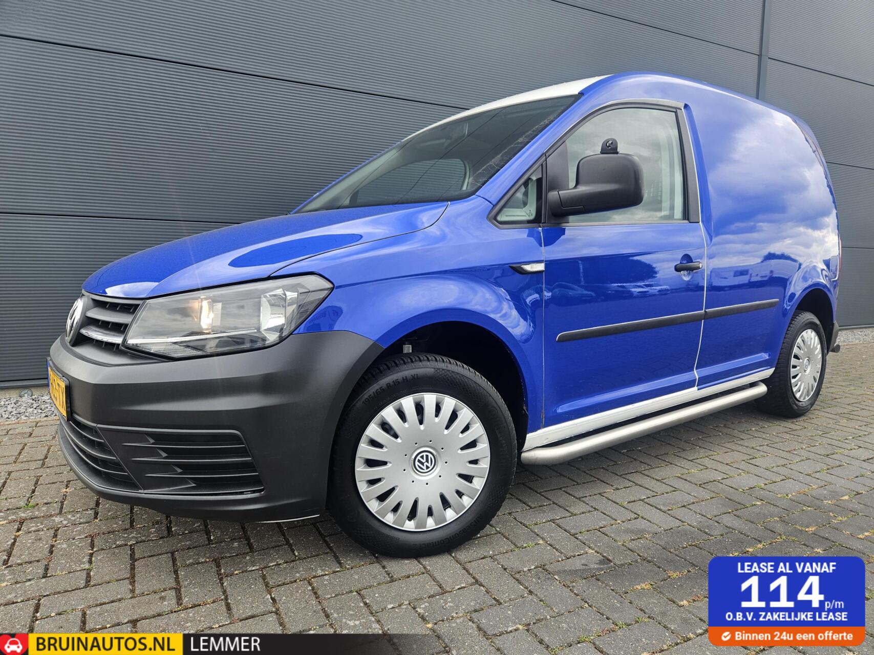 Volkswagen Caddy 2.0 TDI Airco Cruise Trekhaak 100% onderhouden 2019 - voorkant