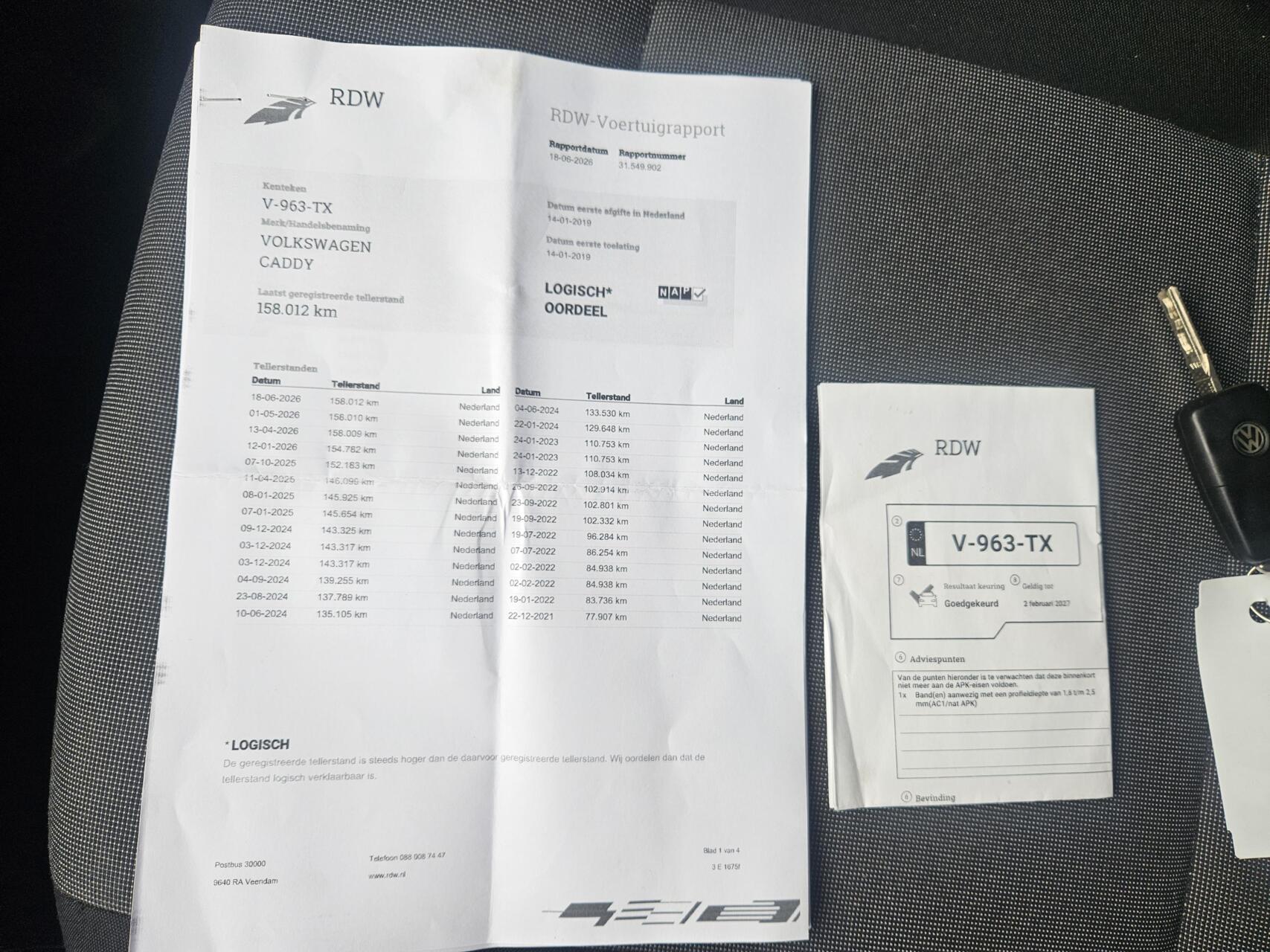 Foto van Volkswagen Caddy