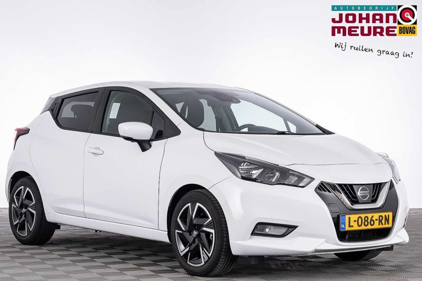 Nissan Nissan Micra 1.0 IG-T Tekna 5d | Airco | el. RAMEN | BT. Audio 2021 - voorkant