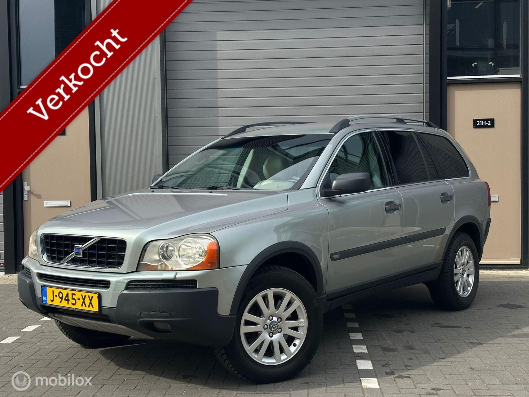 Volvo Xc90 2.5 T / Leer / Clim / LMV / Aut / BTW / 7 zits / 2003 - voorkant