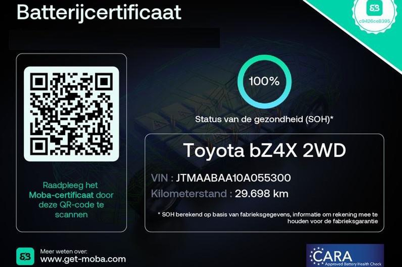 Foto van Toyota Toyota Bz4x