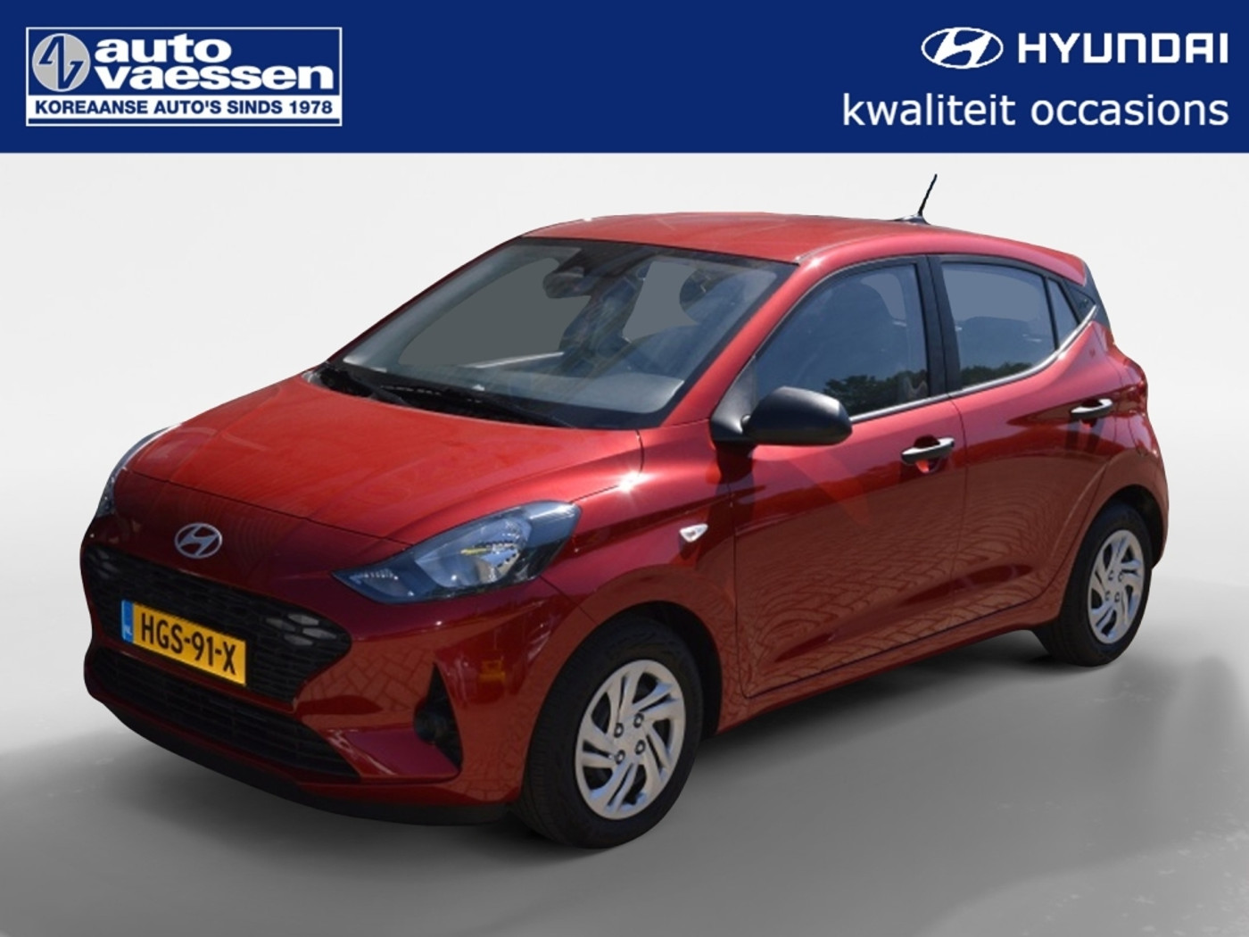 Hyundai I10 1.0 Comfort Navi Cruise Camera PDC NL-auto 2025 - voorkant
