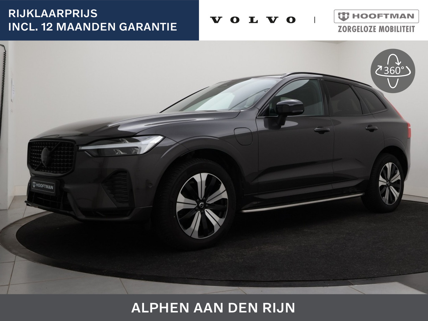 Volvo Xc60 T8 PLUG-IN HYBRID PLUS DARK GEVENTILEERDE STOELEN SCHUIFDAK 360G 2021 - voorkant