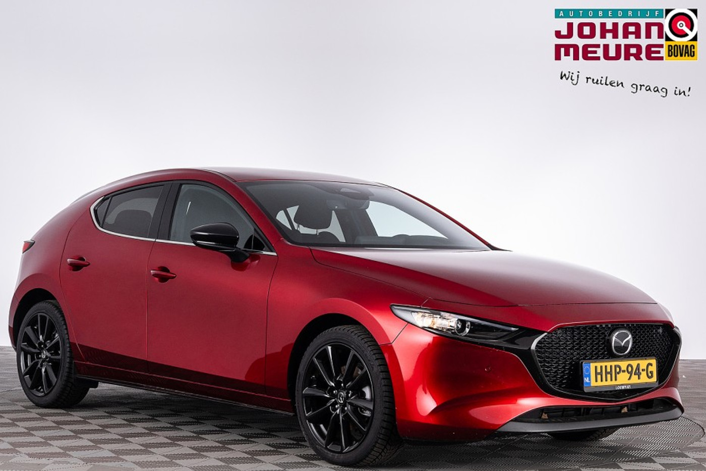 Mazda Mazda3 2.5 e-SkyActiv-G M Hybrid 140 Homura Automaat ✅ 1e Eigenaar 2025 - voorkant