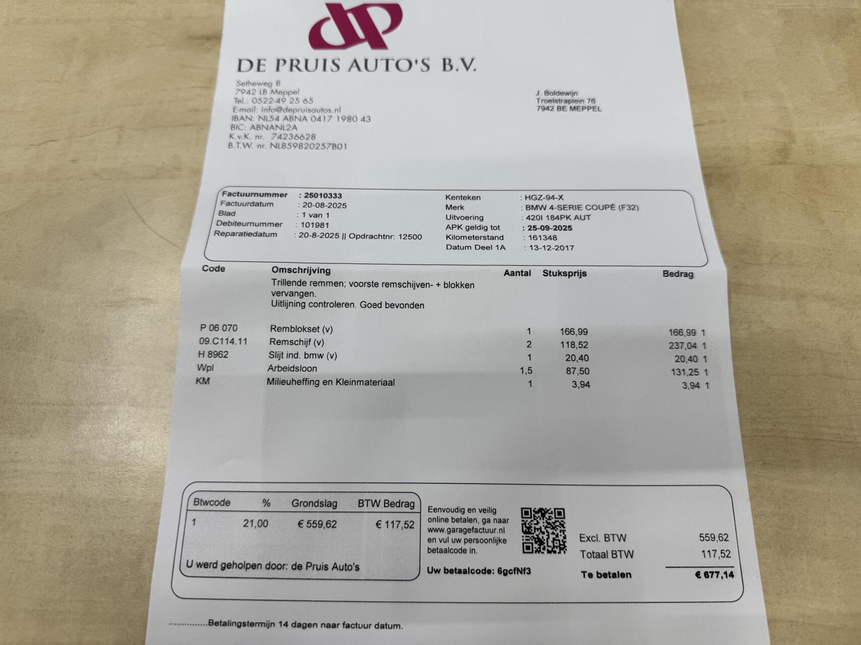 Foto van BMW 420i