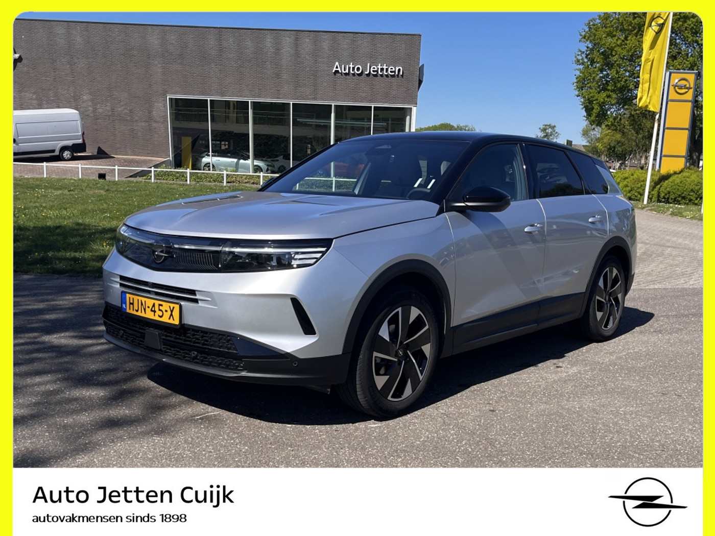 Opel Grandland 1.2 Turbo Hybrid GS-line - RIJKLAAR - 2025 - voorkant