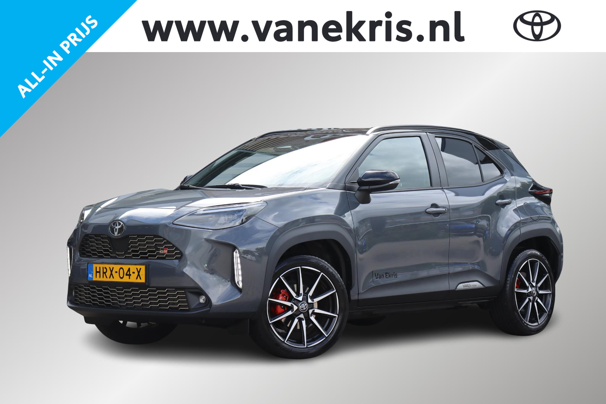 Toyota Yaris Cross 1.5 Hybrid 130 GR SPORT 2025 - voorkant