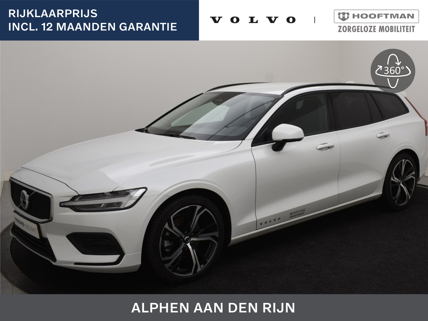 Volvo V60 B4 AUT(7) ESSENTIAL EDITION LEDER 19INCH ACC BLIS GOOGLE MAPS 2025 - voorkant