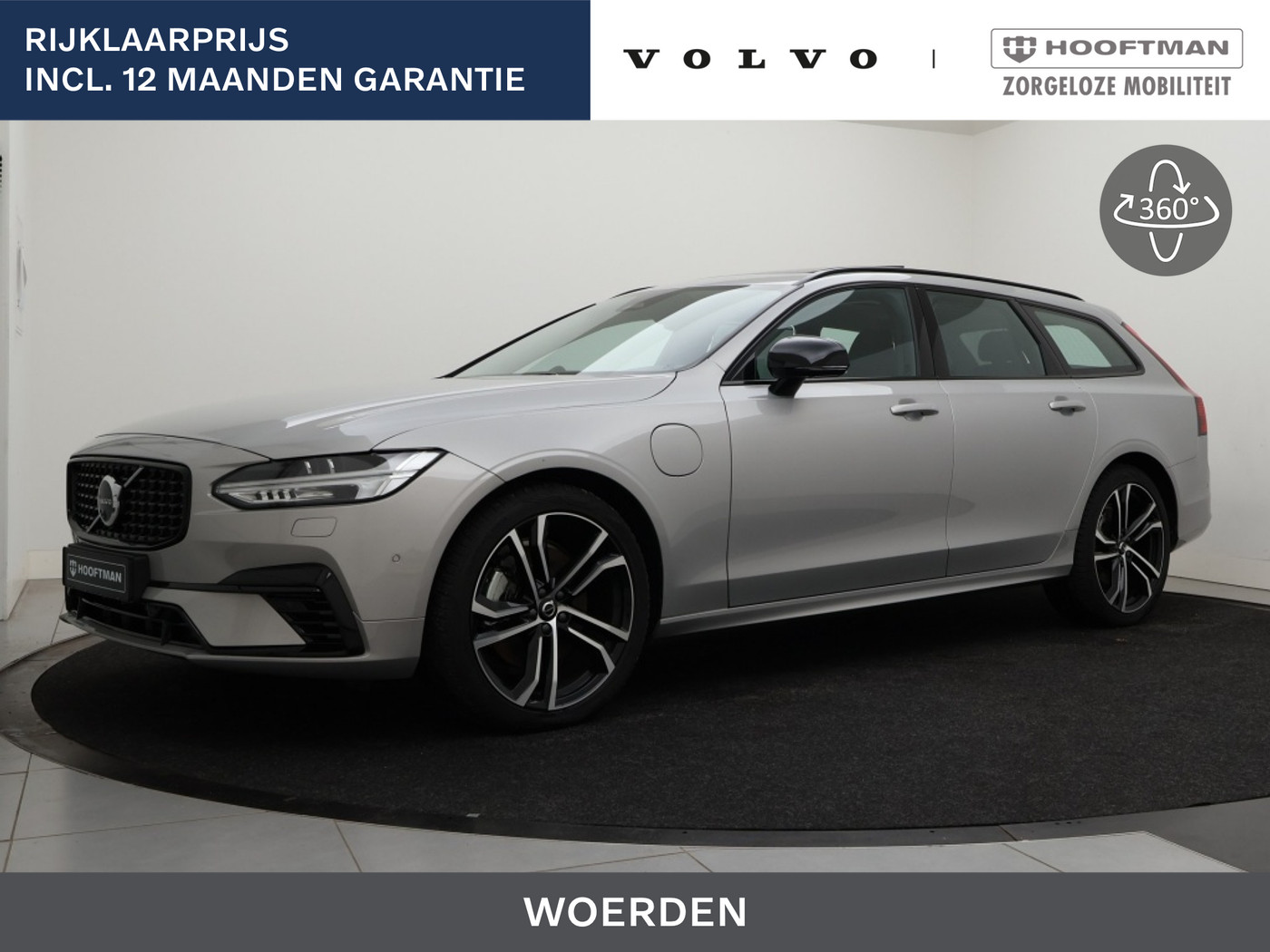 Volvo V90 T8 PLUG-IN HYBRID ULTRA EXECUTIVE EDITION LUCHTVERING BOWERS&WILKINS MASSAGE 2025 - voorkant