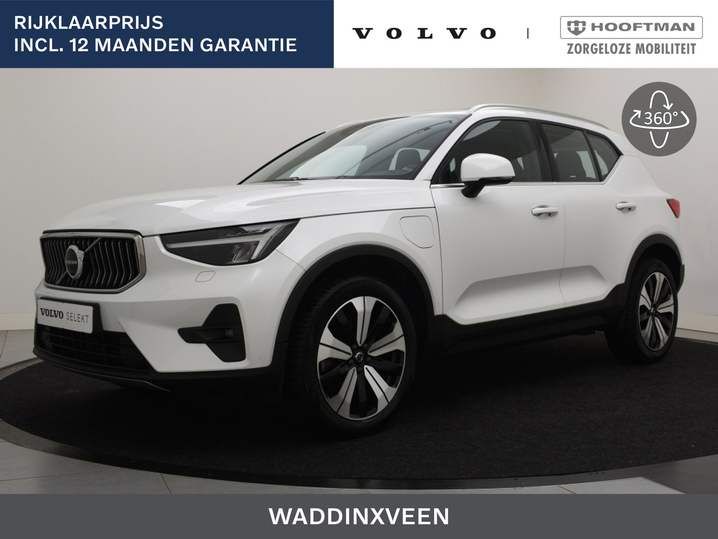 Volvo XC40 T5 PLUG-IN HYBRID ULTIMATE BRIGHT ACC BLIS CAMERA SCHUIFDAK 2022 - voorkant