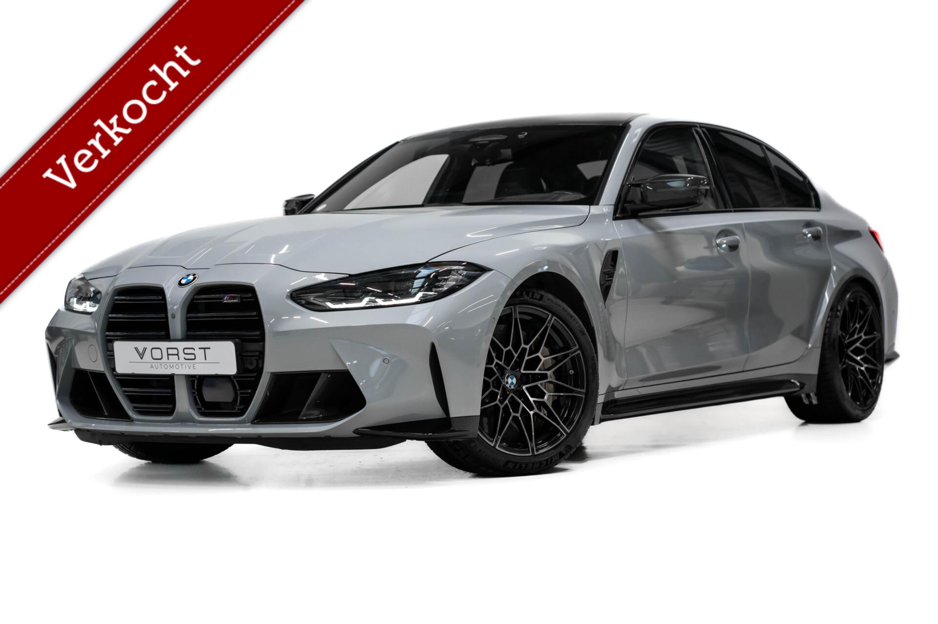 BMW 3-serie M3 Competition Keramisch Carbon HUD Track-Pack 2022 - voorkant