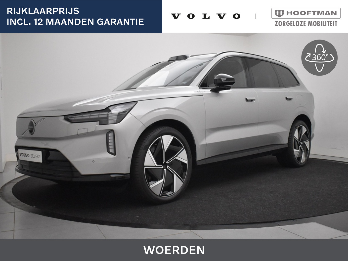 Volvo Ex90 TWIN MOTOR PERFORMANCE ULTRA PANORAMADAK BOWERS&WILKINS LUCHTVER 2025 - voorkant