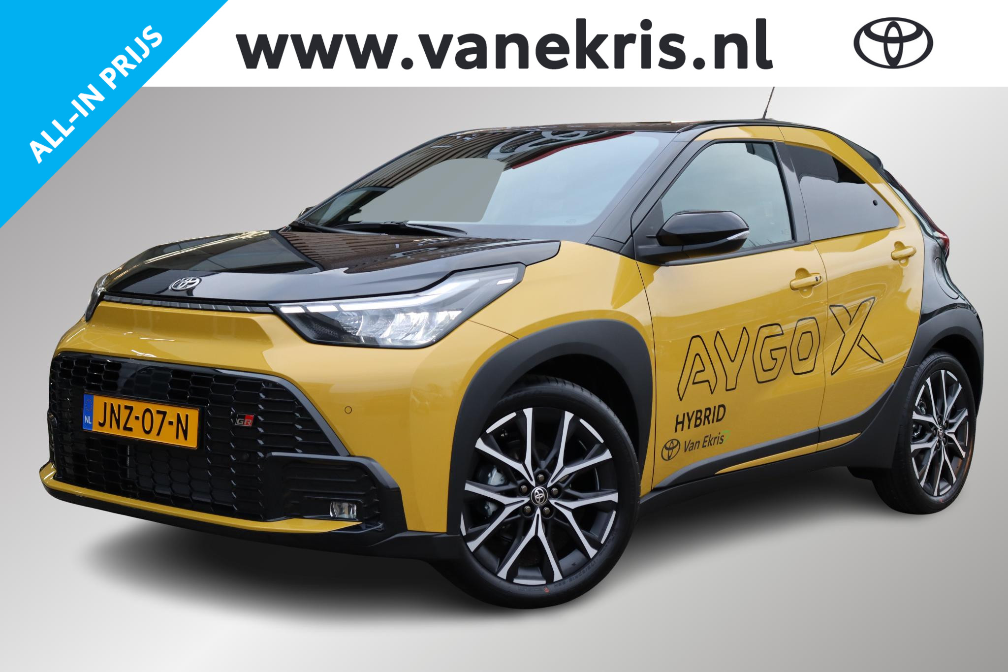 Toyota Toyota Aygo X Hybrid 115 GR Sport 2025 - voorkant