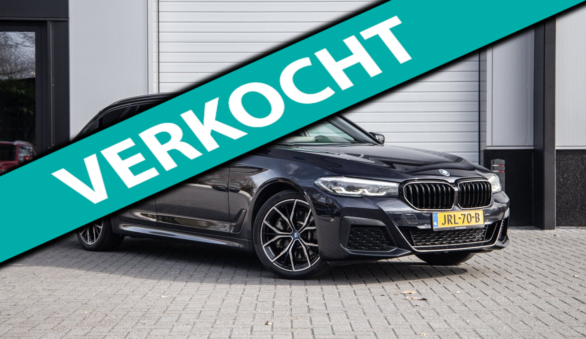 BMW 530e 530e M Sport / Apple Carplay / LED / PHEV / Trekhaak / Stoel Verwarming 2021 - voorkant