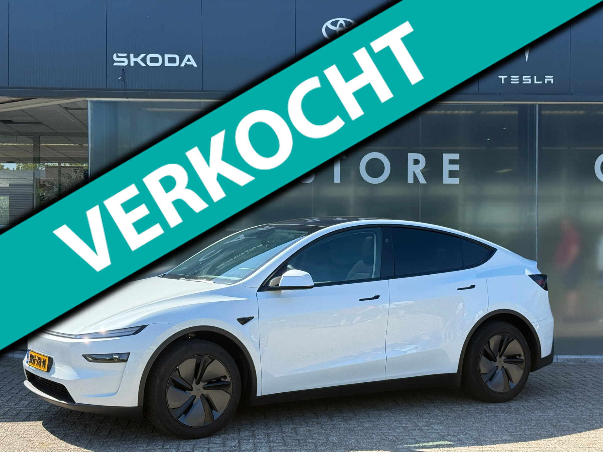 Tesla Model Y Premium Long Range AWD 75 kWh 2025 - voorkant