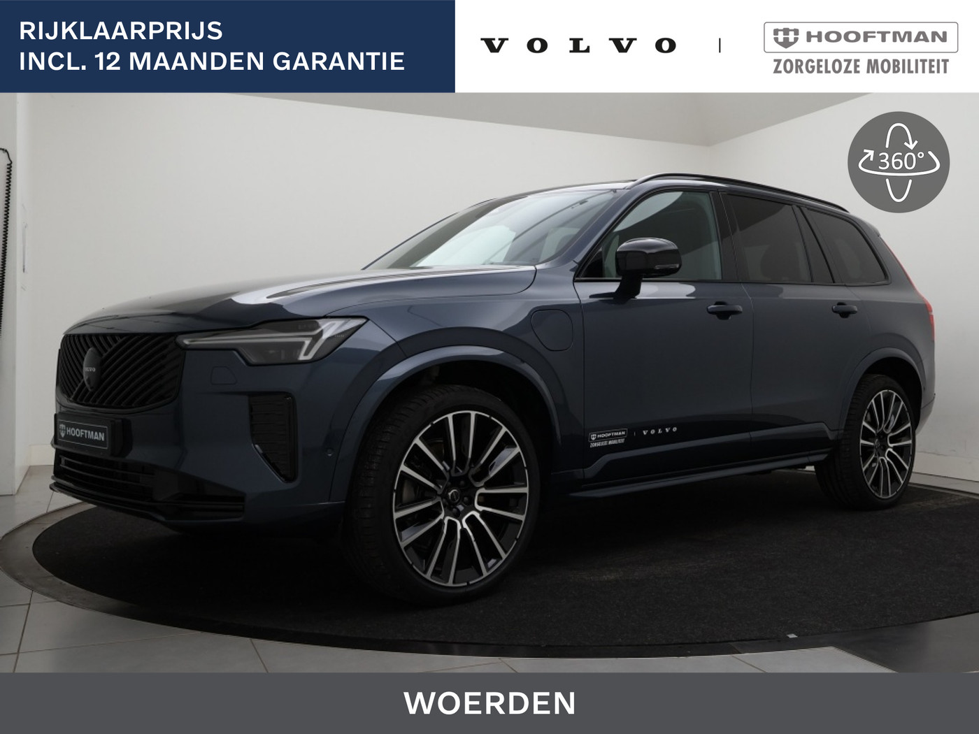 Volvo Xc90 T8 PLUG-IN HYBRID ULTRA BLACK EDITION 22INCH LUCHTVERING BOWERS& 2026 - voorkant
