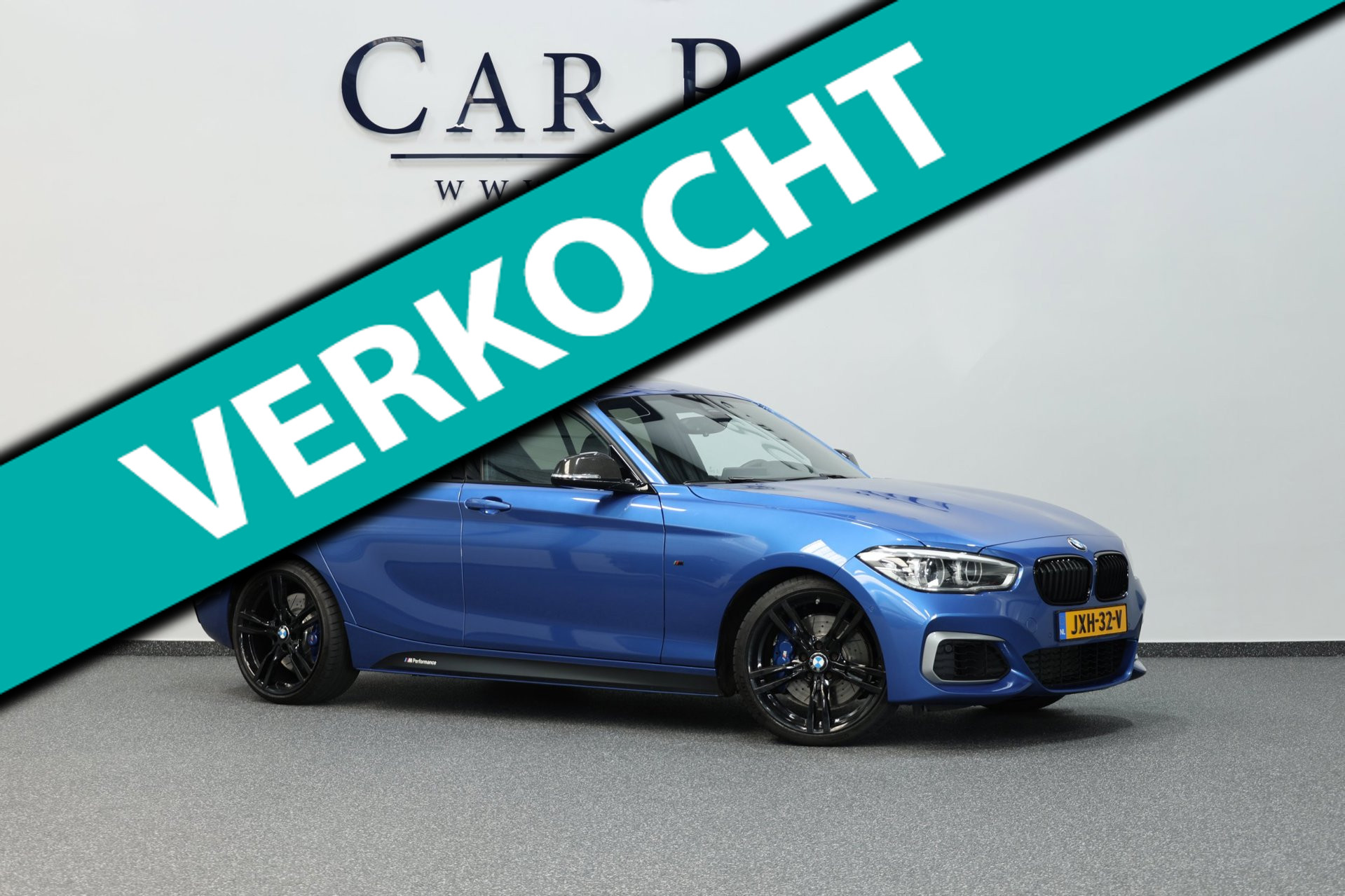 BMW M140i xDrive M140i xDrive M-PERFORMANCE LED/SCHUIFDAK/ALCANTARA+S.VERWARMING+MEMORY/KEYLESS/19" LMV/PDC/CRUISE/ECC/12 MND GARANTIE! 2016 - voorkant