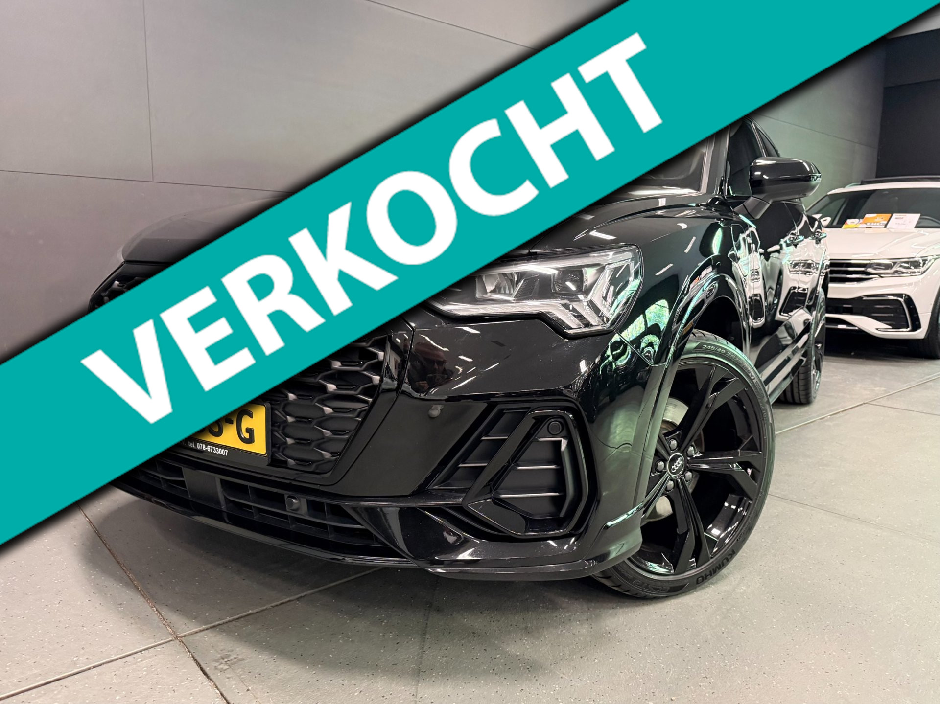Audi Q3 Sportback 45 TFSI e 3X S-LINE BLACK-LINE 20''RS SOH-TEST/NAVI/DAB/CARPLAY/CAM/KEY-LESS/V-COCKPIT/LED// 2023 - voorkant