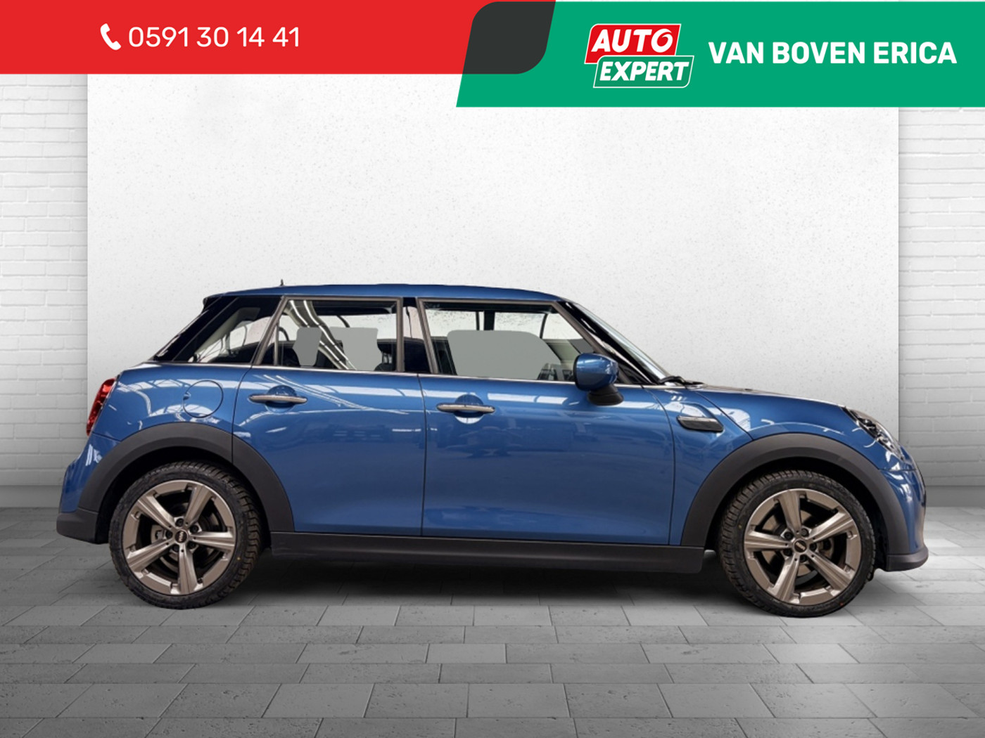 Mini One 1.5 Classic Facelift Navi Cruise Clima 17"Lmv Pdc 2021 - voorkant