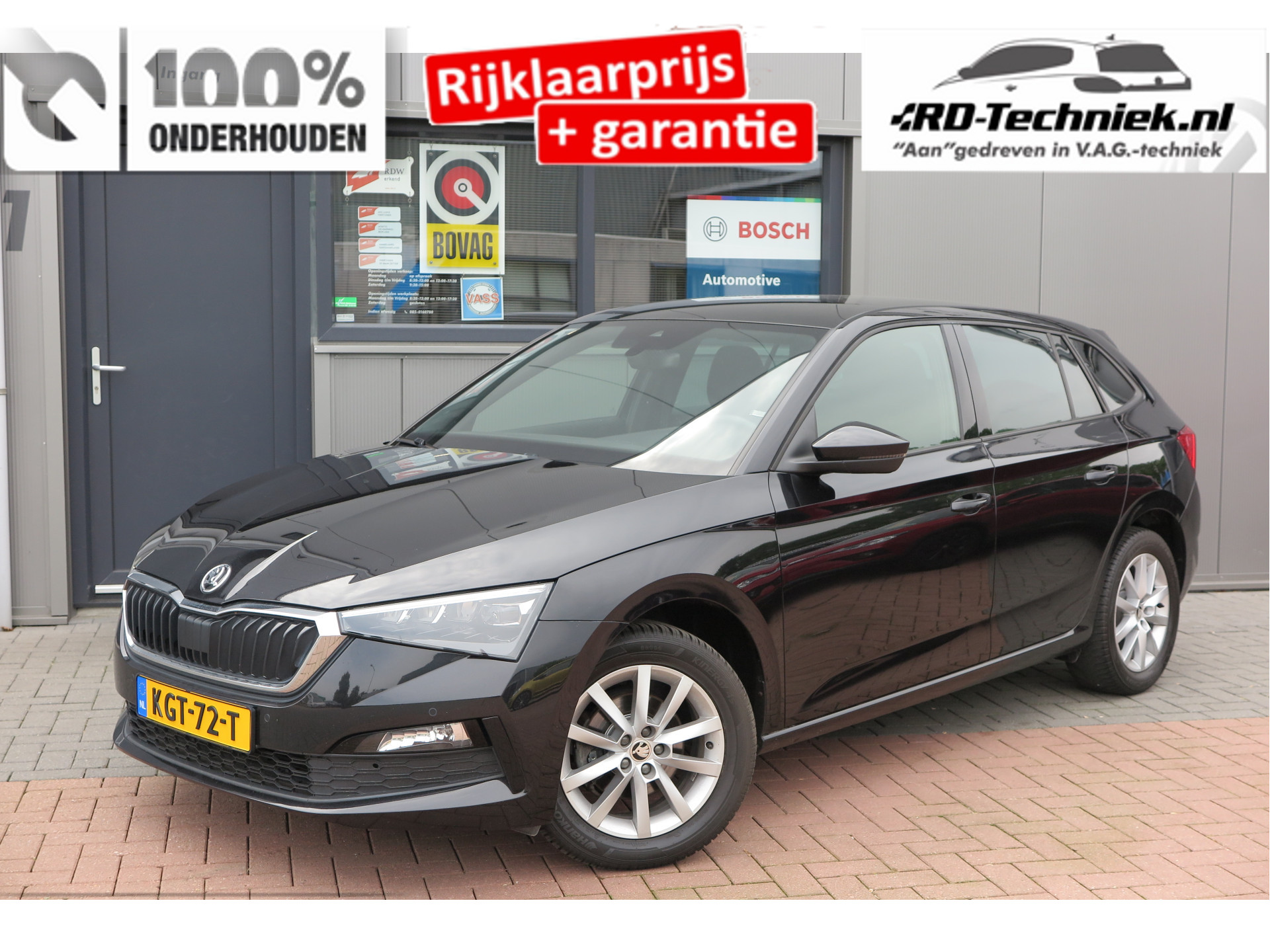 Skoda Scala 1.0 TSI 110pk H6 Sport Business 2022 - voorkant
