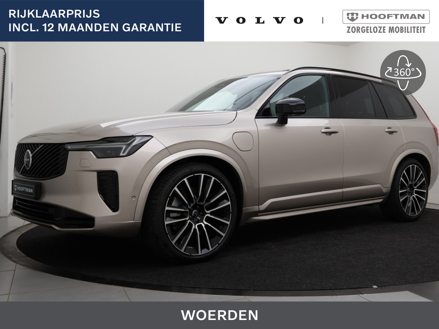 Volvo Xc90 T8 PLUG-IN HYBRID ULTRA EXECUTIVE DARK B&W AUDIO MASSAGE 22INC 2026 - voorkant