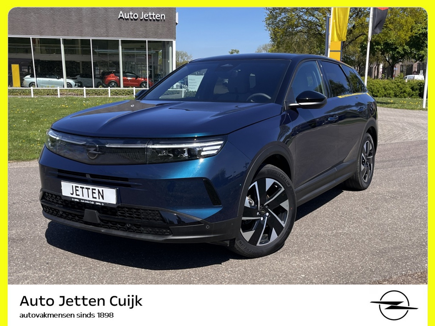Opel Grandland 1.2 Mild-Hybrid GS line - RIJKLAAR - 2025 - voorkant