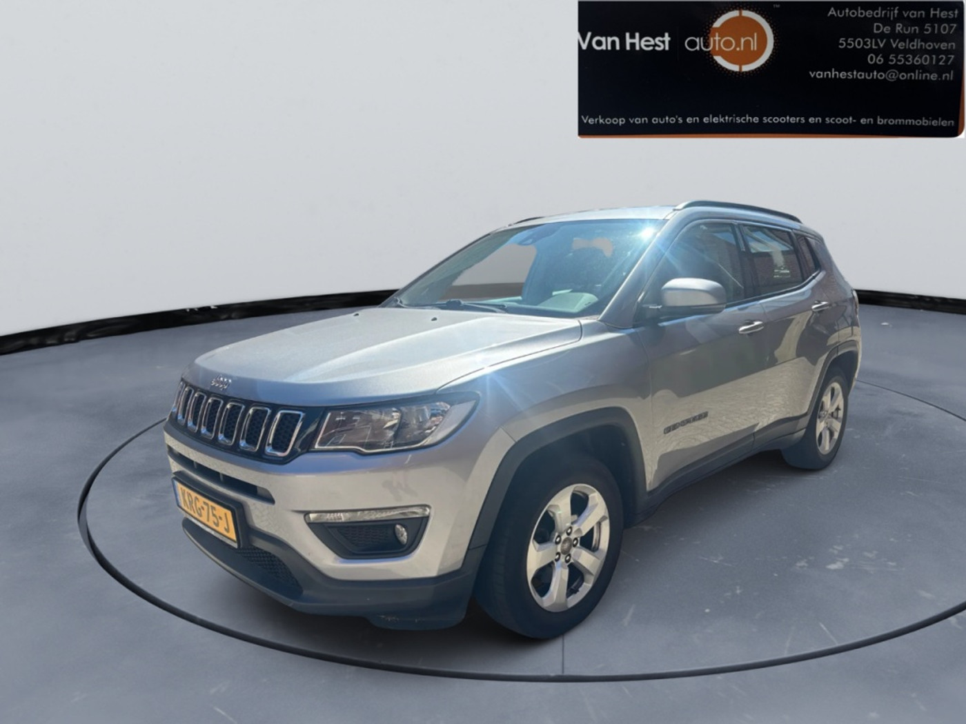 Jeep Compass 1.4 M.Air Longitude 6 MND GAR | NAVI | CLIMA | CRUISE CONTROL | TREKHAAK | LMV 2020 - voorkant