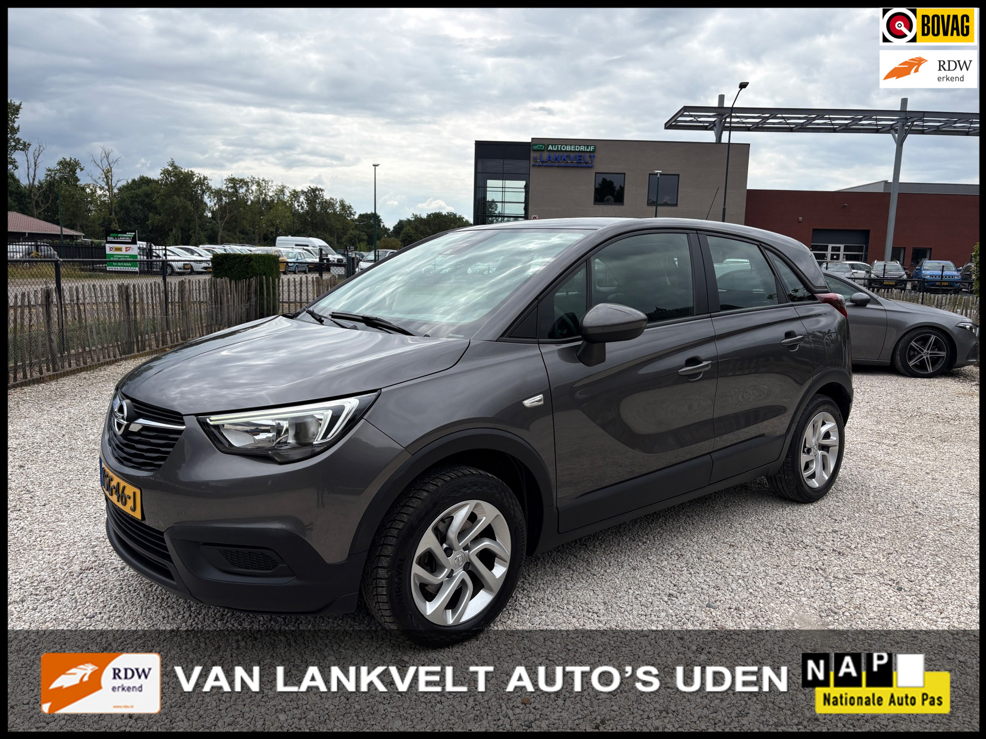 Opel Crossland X 1.2 Turbo Edition Carplay, Cruise, 1e eig. 2021 - voorkant