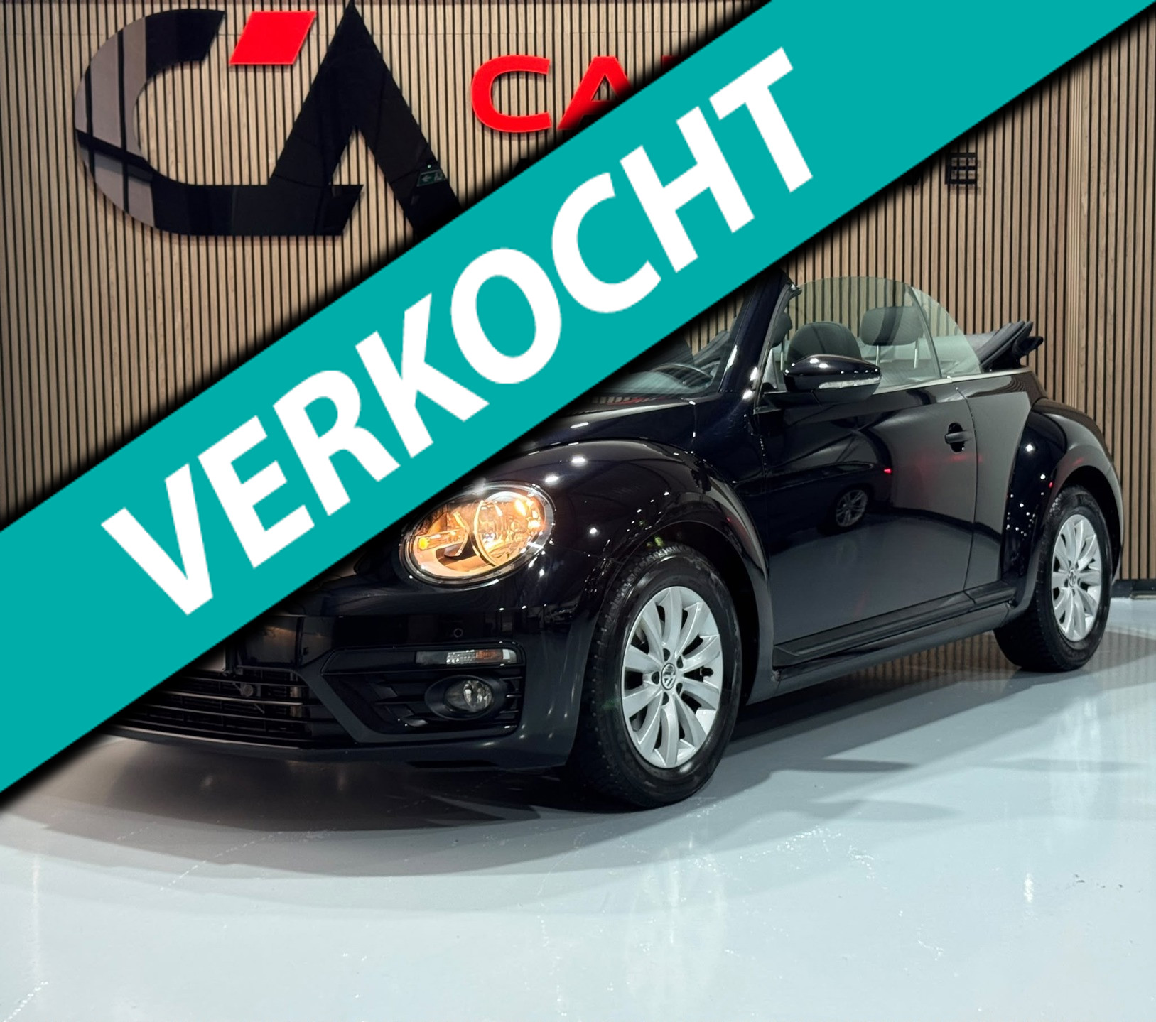 Volkswagen Beetle Cabriolet 1.2 TSI Exclusive Series / Cabrio / Stoel Verwarming / Cruise Control / Ect... / 2018 - voorkant