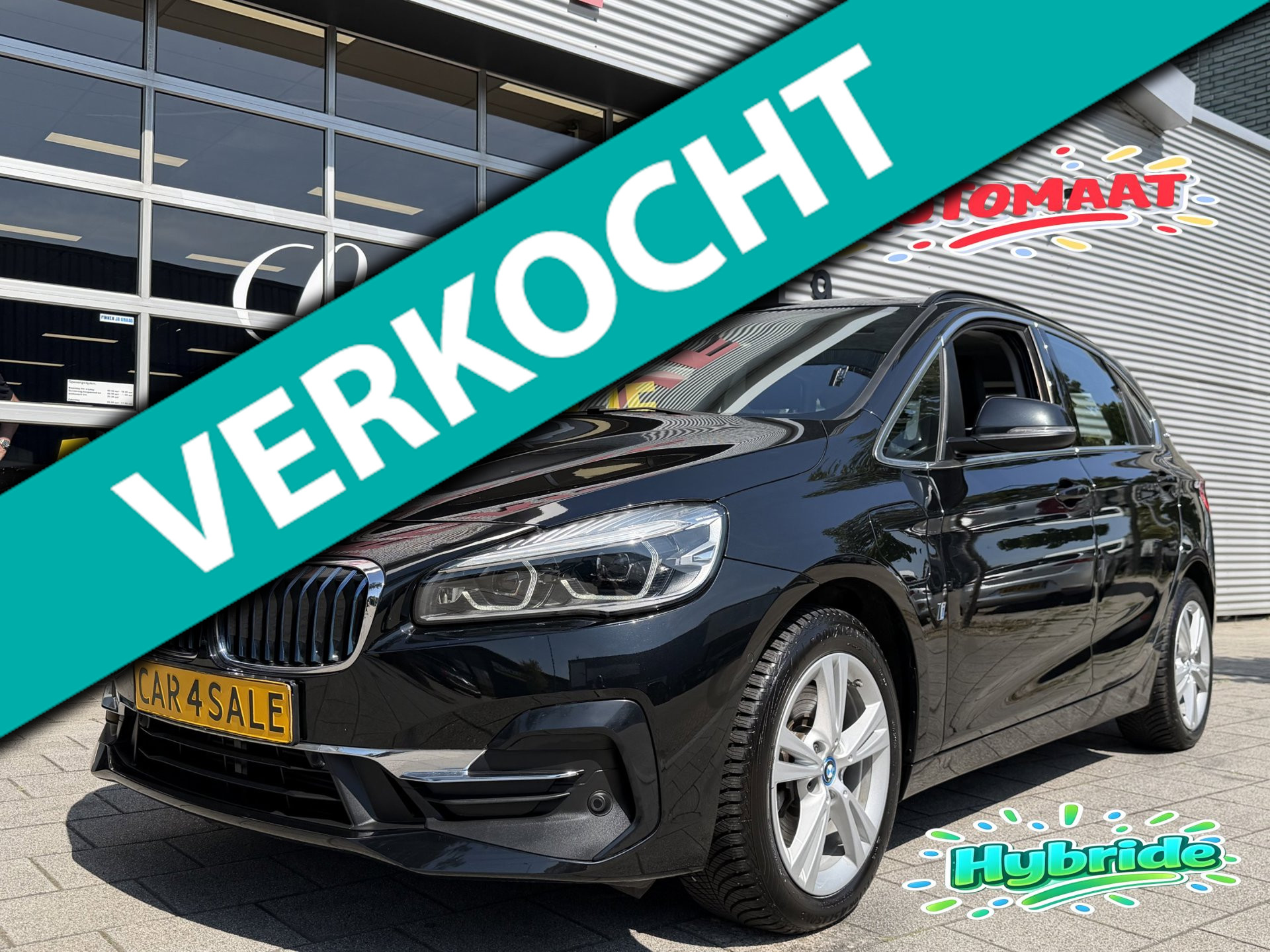 BMW 2-serie Active Tourer 225xe iPerformance High Executive 165KW - Hybrid I Automaat I Navigatie Leer I Airco I Sport velgen 2019 - voorkant