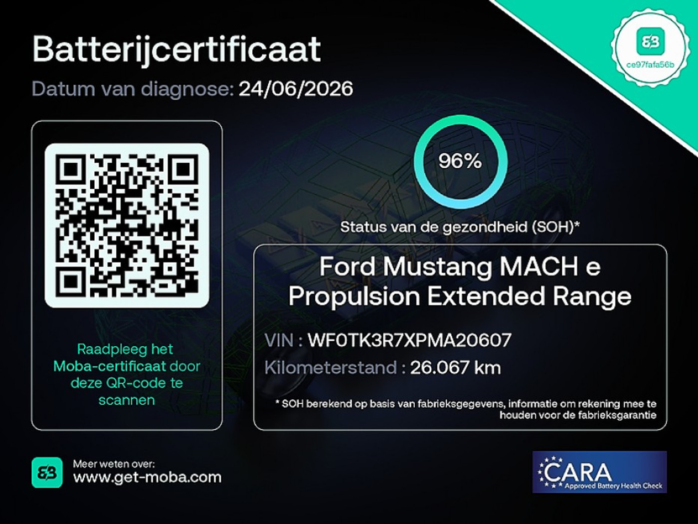 Foto van Ford Mustang