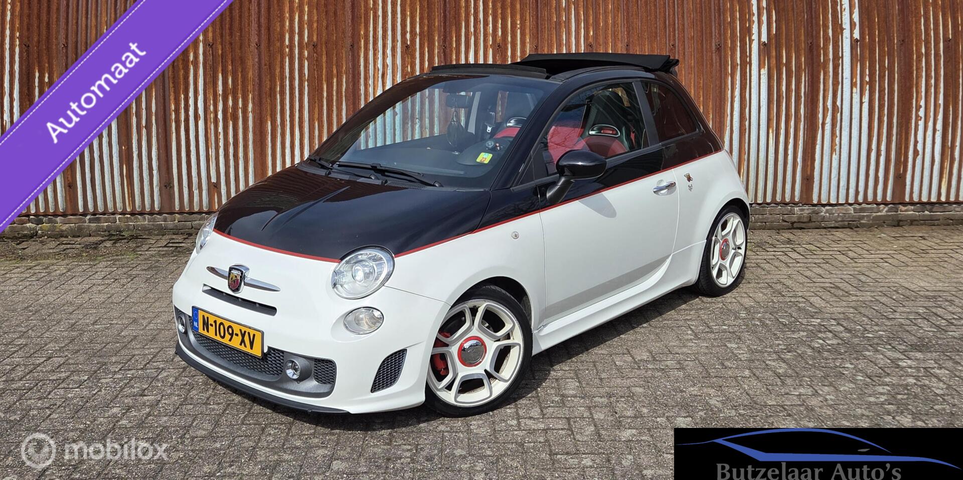 Fiat 500 C 1.4 T-Jet Abarth Turismo 2015 - voorkant