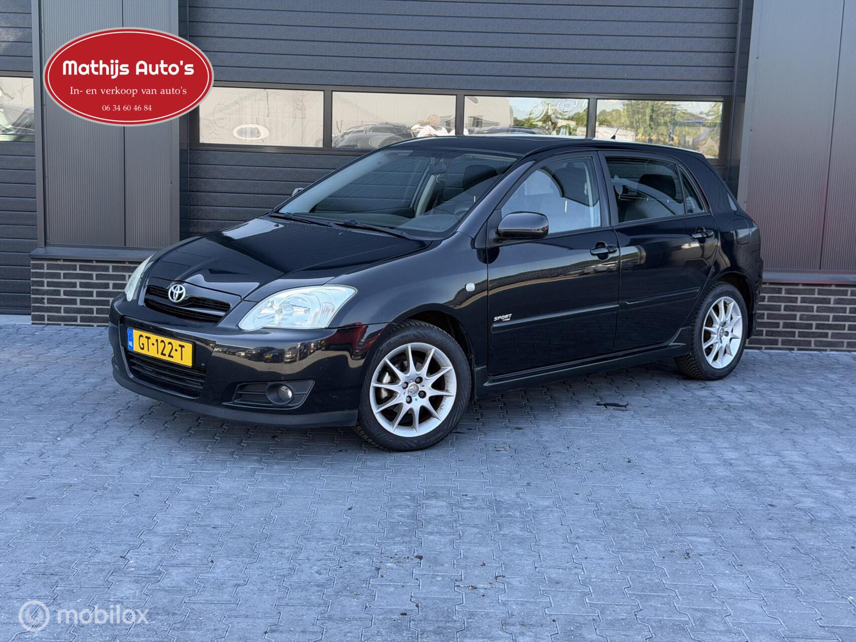 Toyota Toyota Corolla 1.6 VVT-i Sport line Clima 5 deurs! 2006 - voorkant