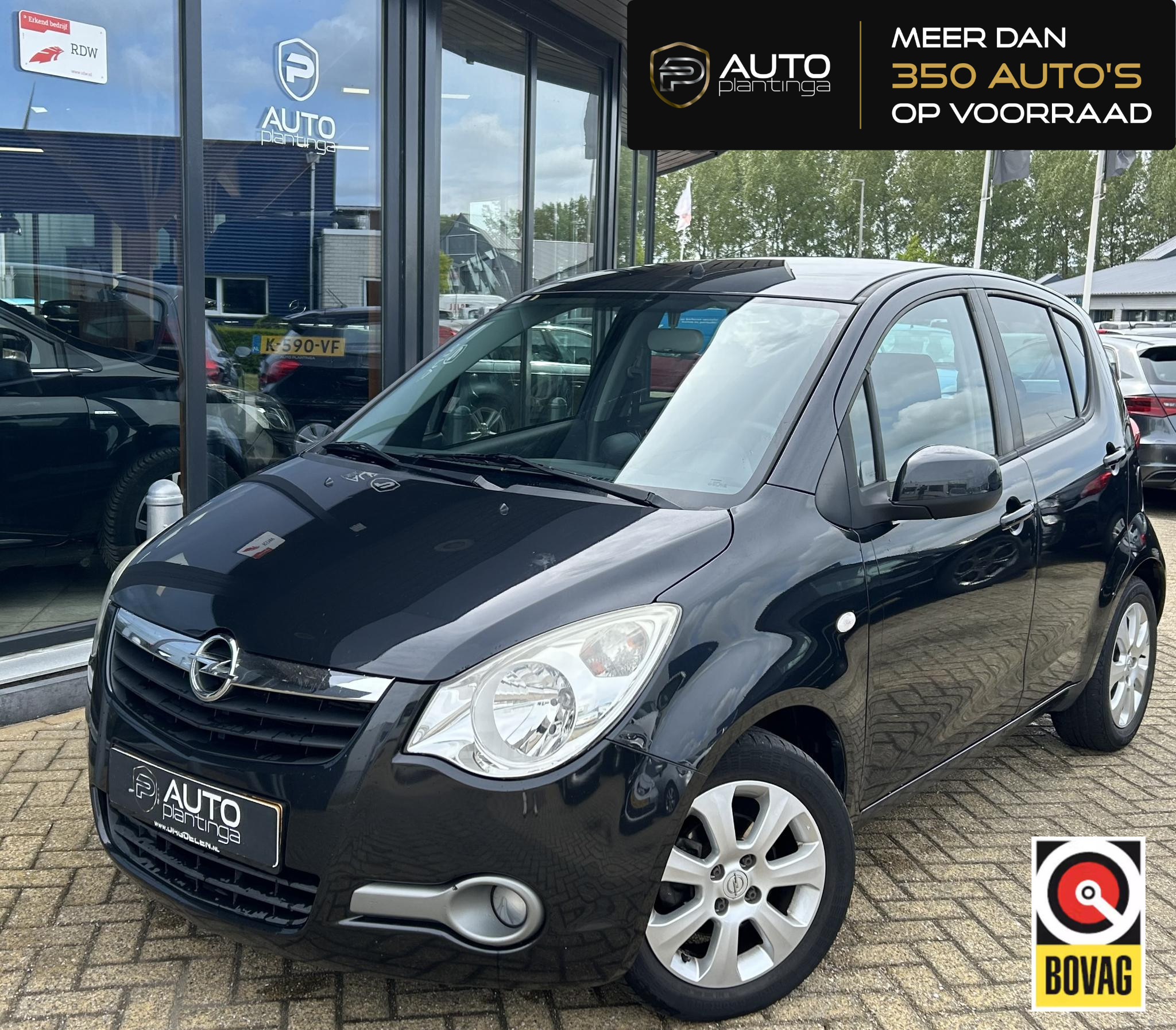 Opel Agila 1.2 Enjoy 2009 - voorkant