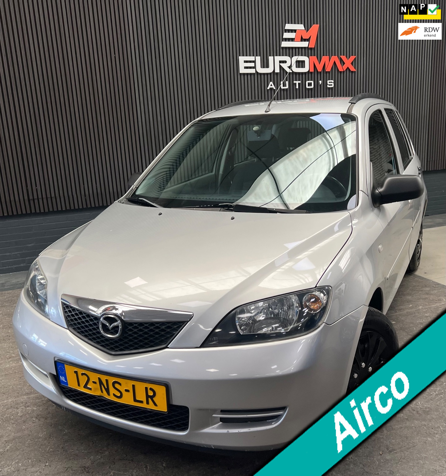 Mazda Mazda 2 1.4 Exclusive -  2e eigenaar – Airco – 4 nieuwe banden – NAP – Rijklaar. 2004 - voorkant