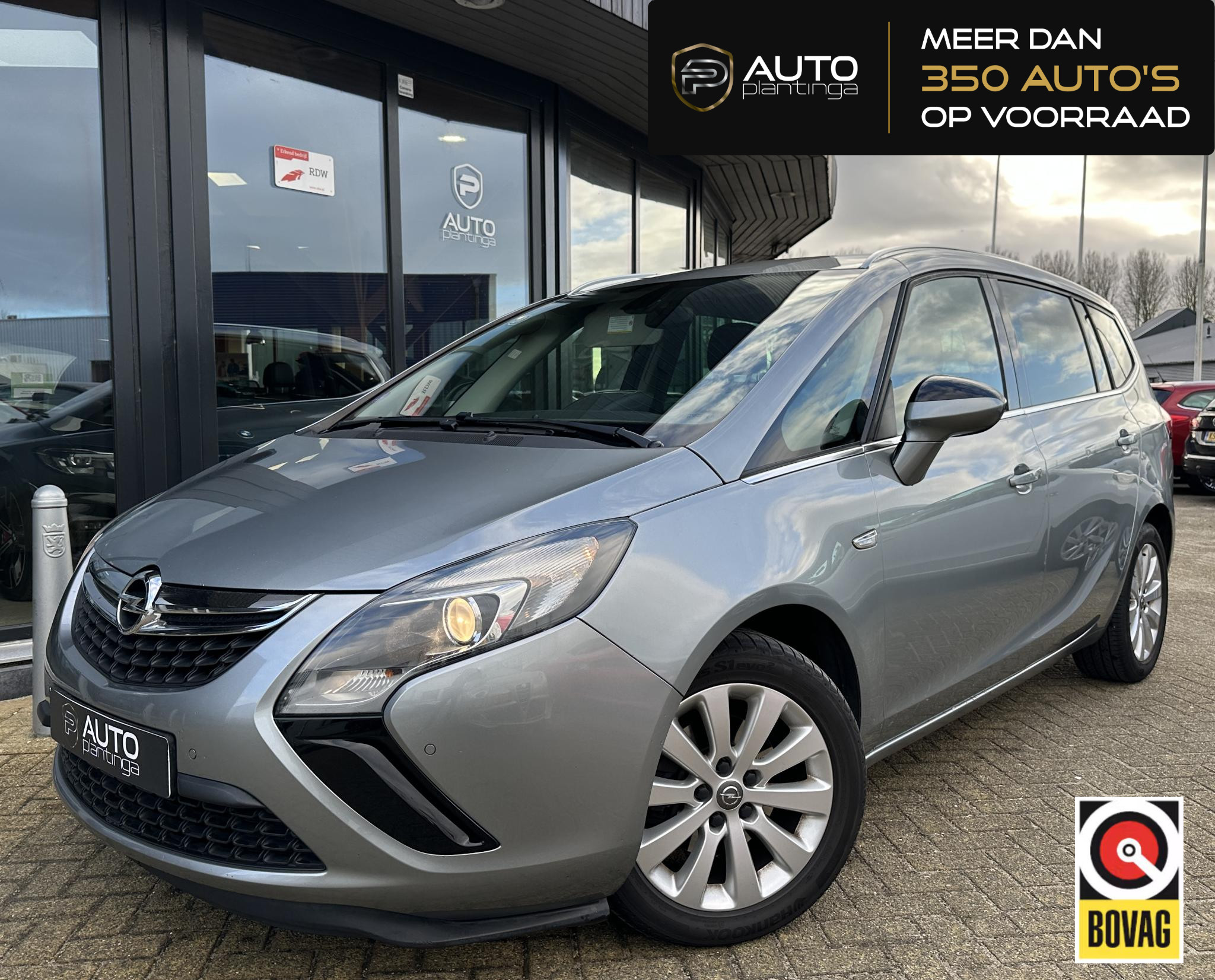 Opel Zafira Tourer 1.4 Edition 2012 - voorkant
