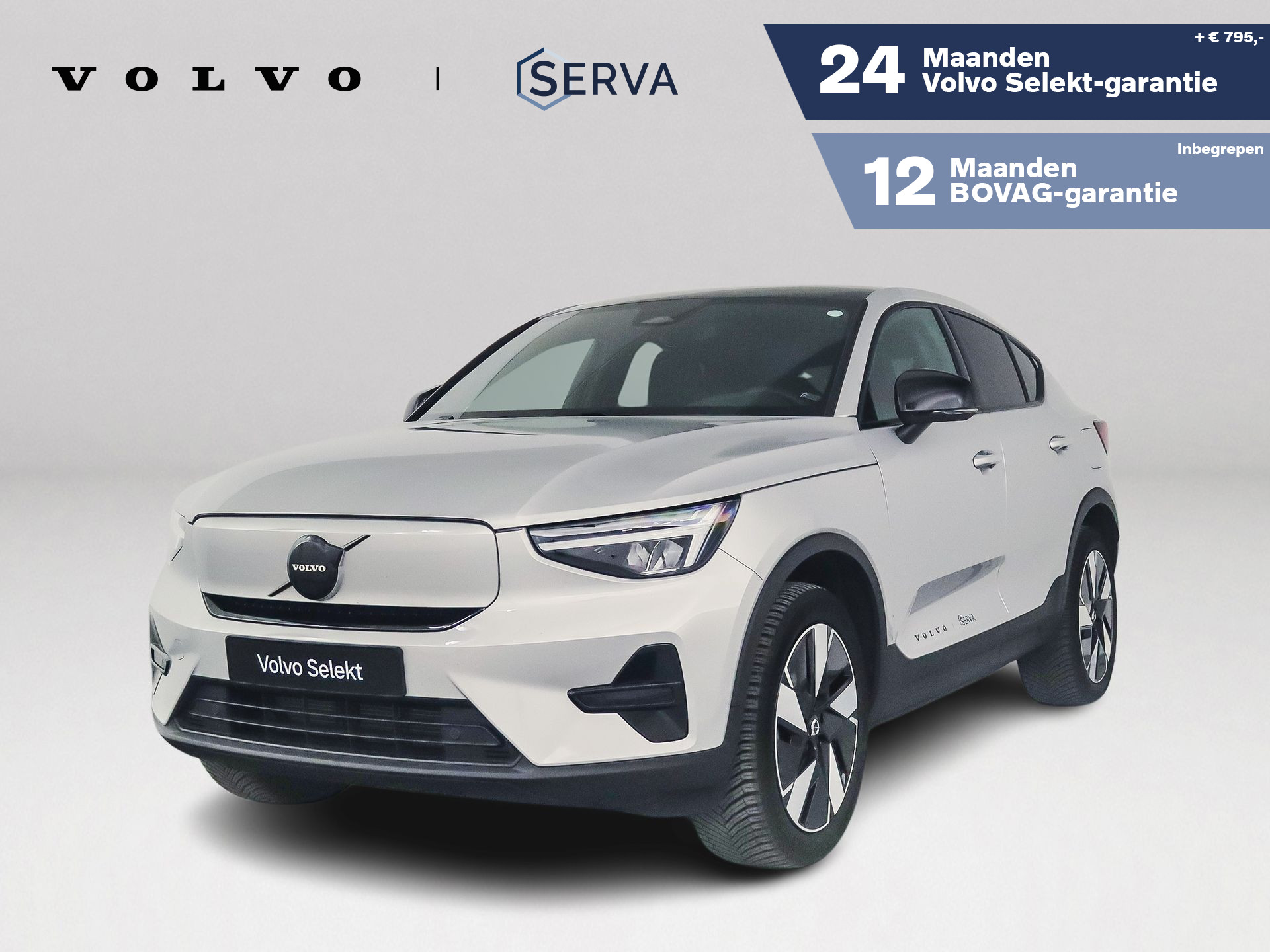 Volvo C40 Single Motor Core 69 kWh | Panoramadak 2024 - voorkant